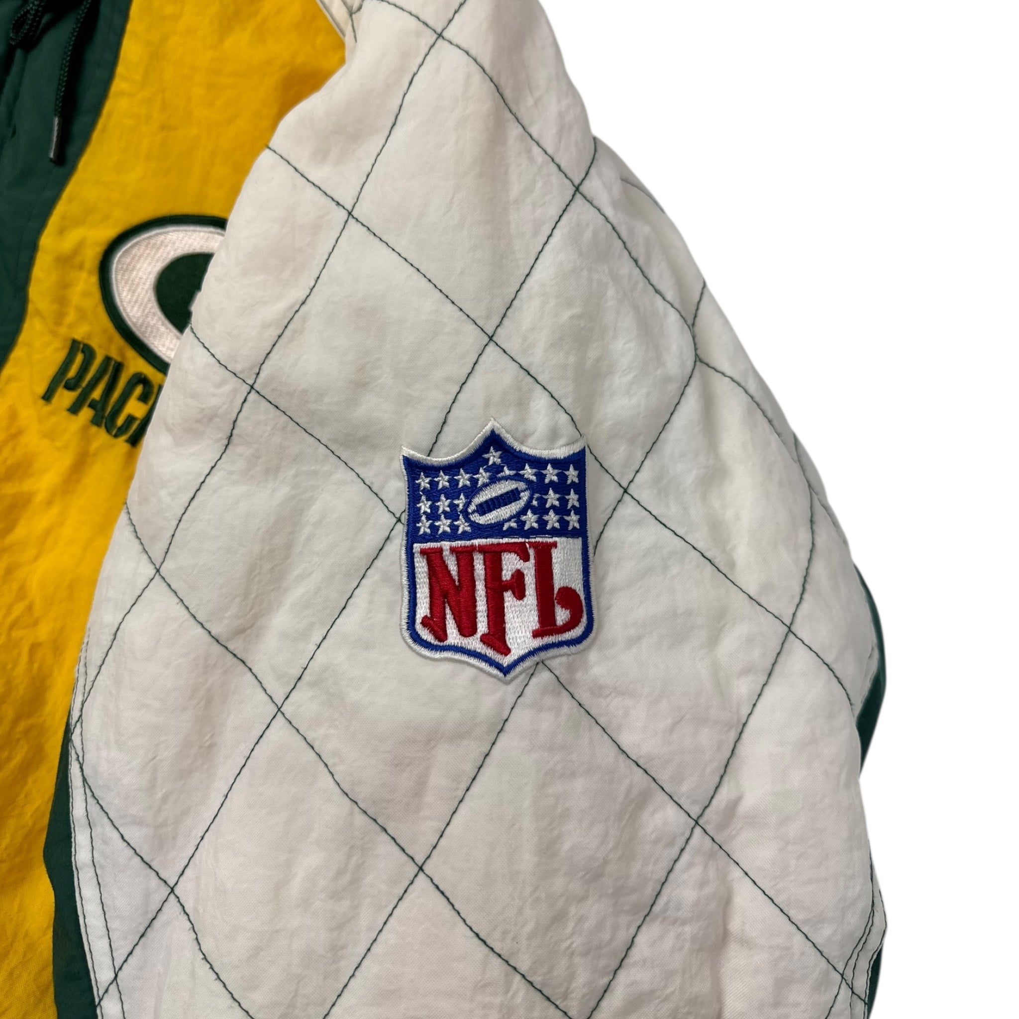 Vintage Green Bay Packers Starter Full-Zip Hooded Jacket