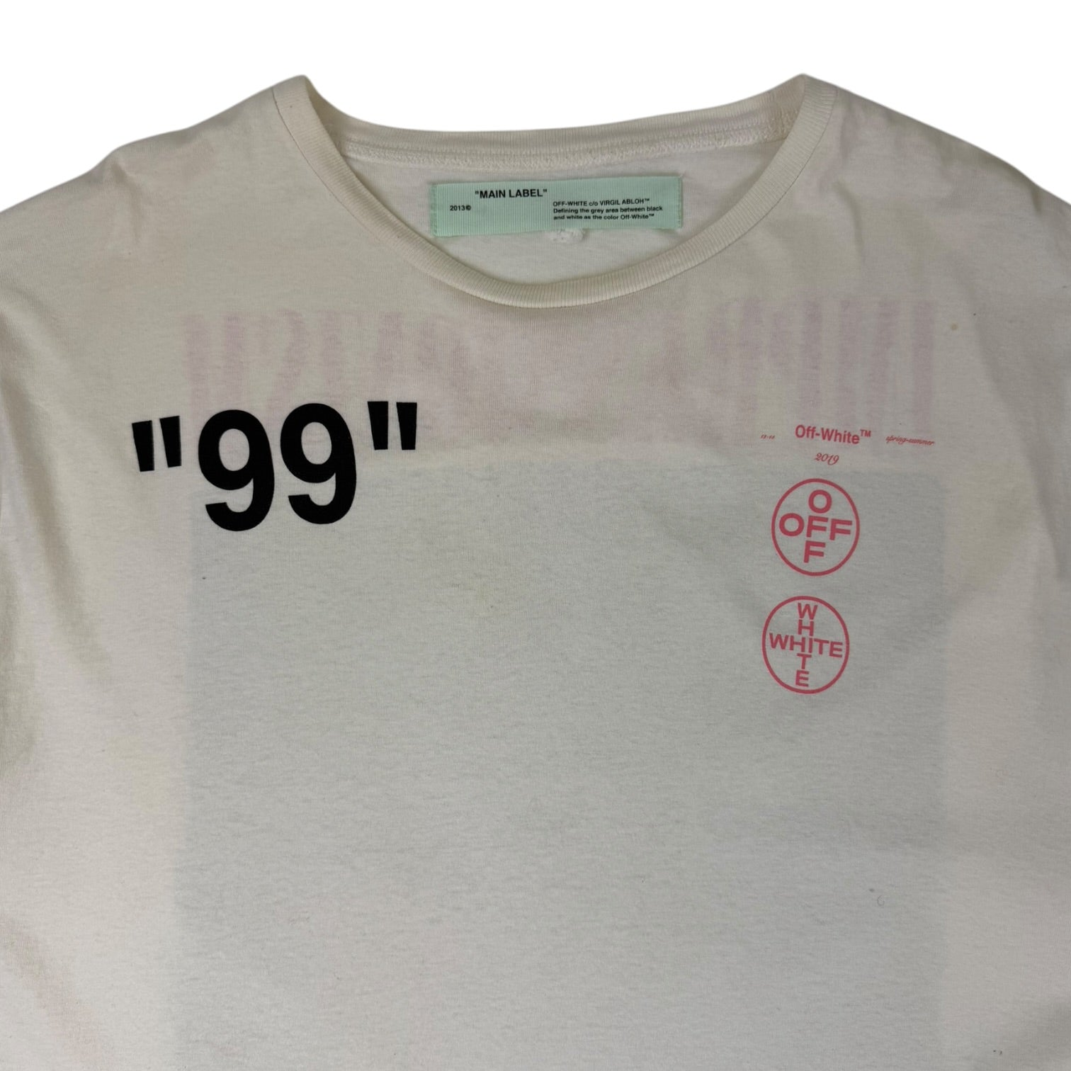 Off-White Impressionism 99 Oversized T-Shirt White