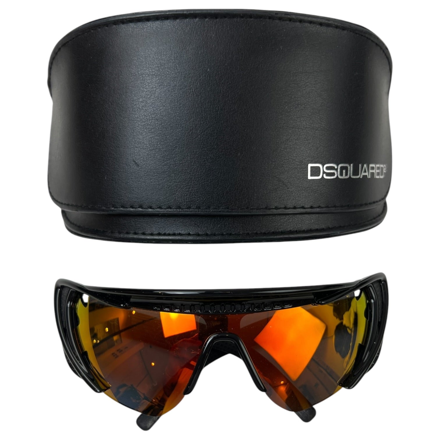 Dsquared2 Psychotronic 05U Shield Sunglasses Black