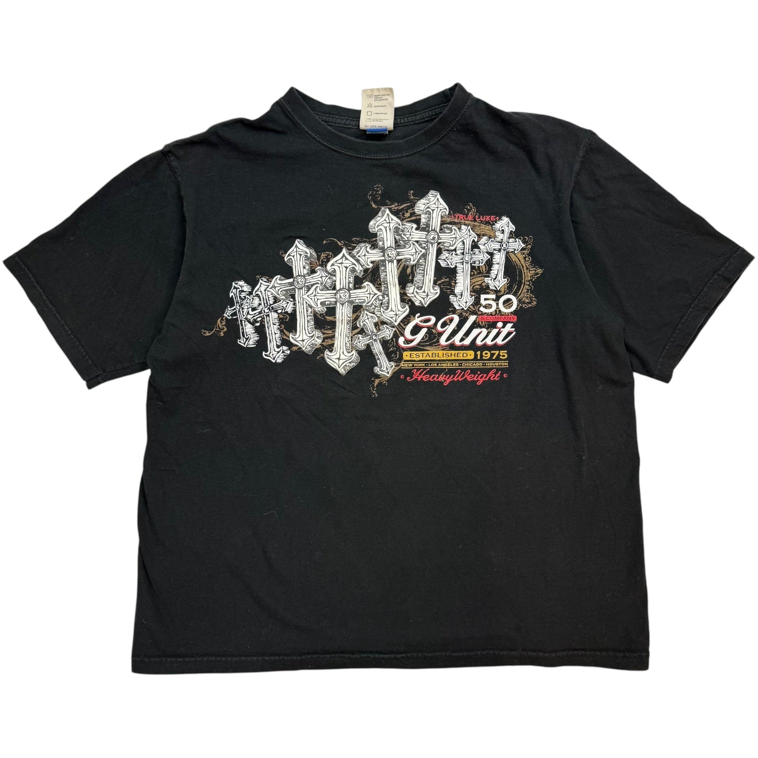 Vintage Y2K G-Unit Cross Tee Black