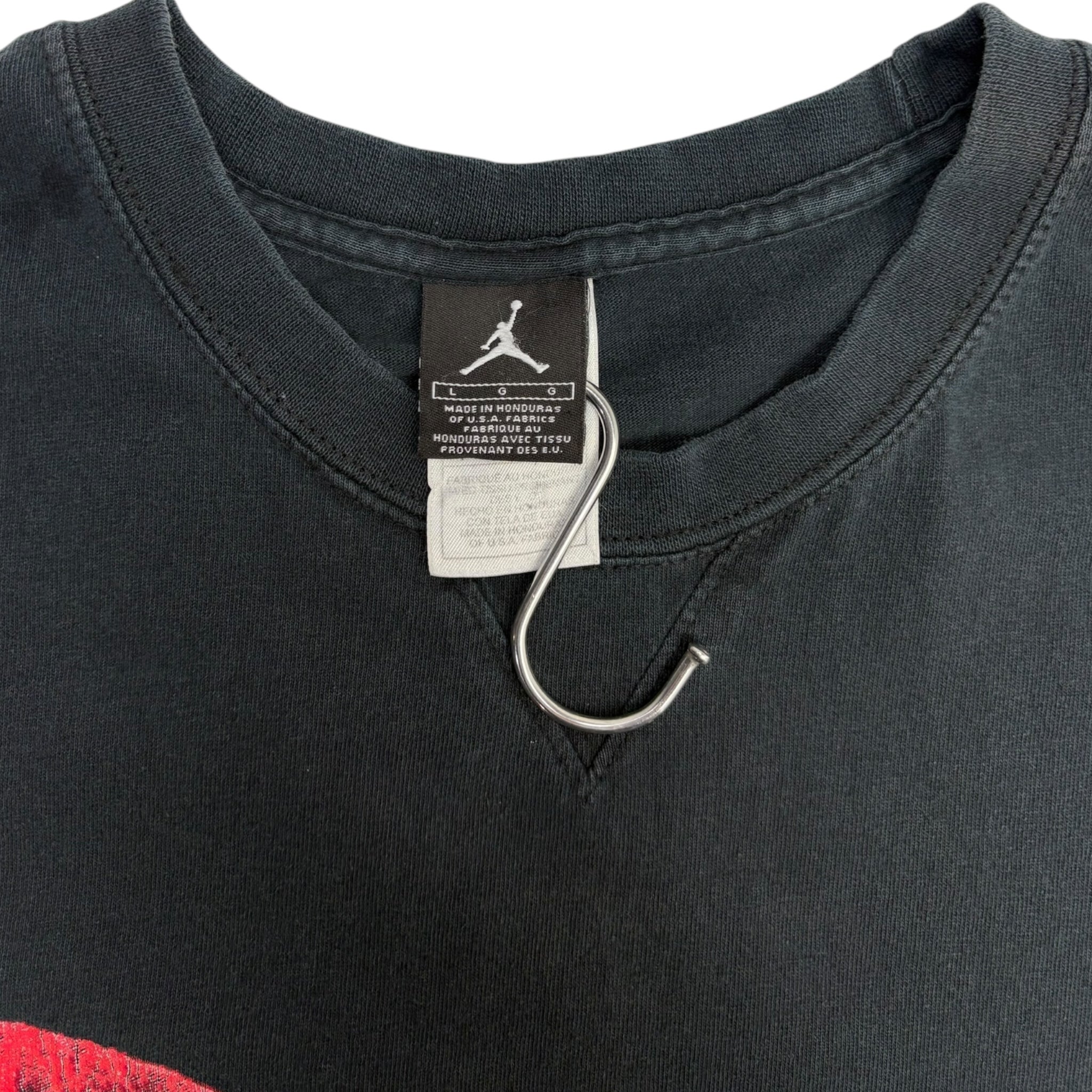 2007 Jordan 3 Fire Red Big Print T-Shirt