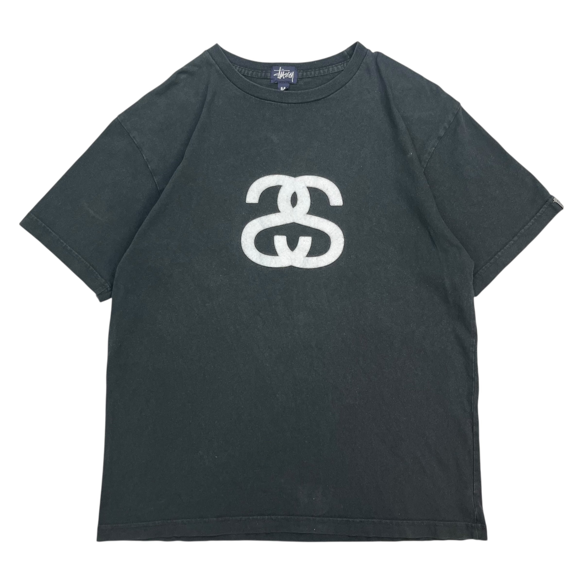 Stussy Big SS Logo Tee Black