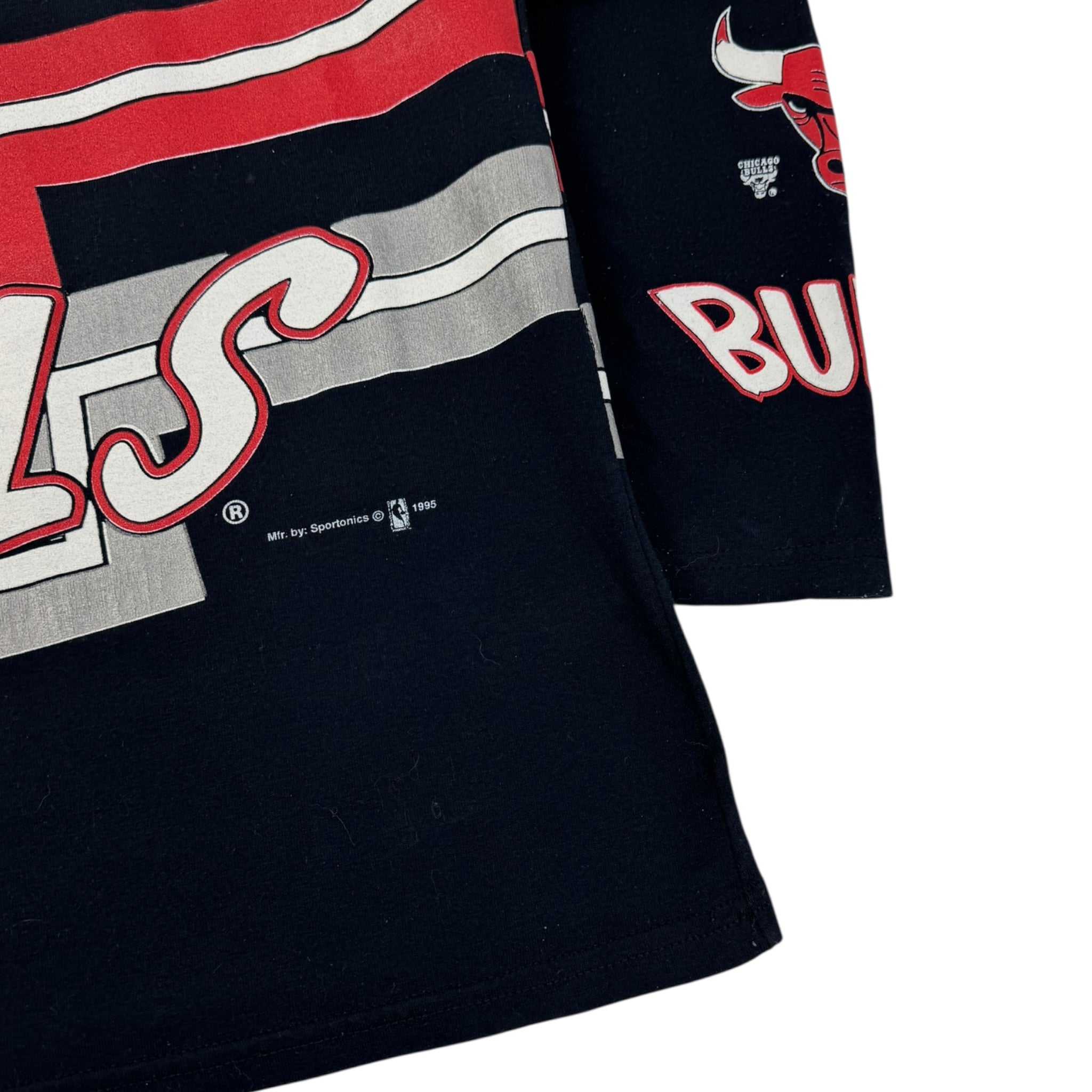 Vintage NBA Chicago Bulls Longsleeve Jersey T-Shirt