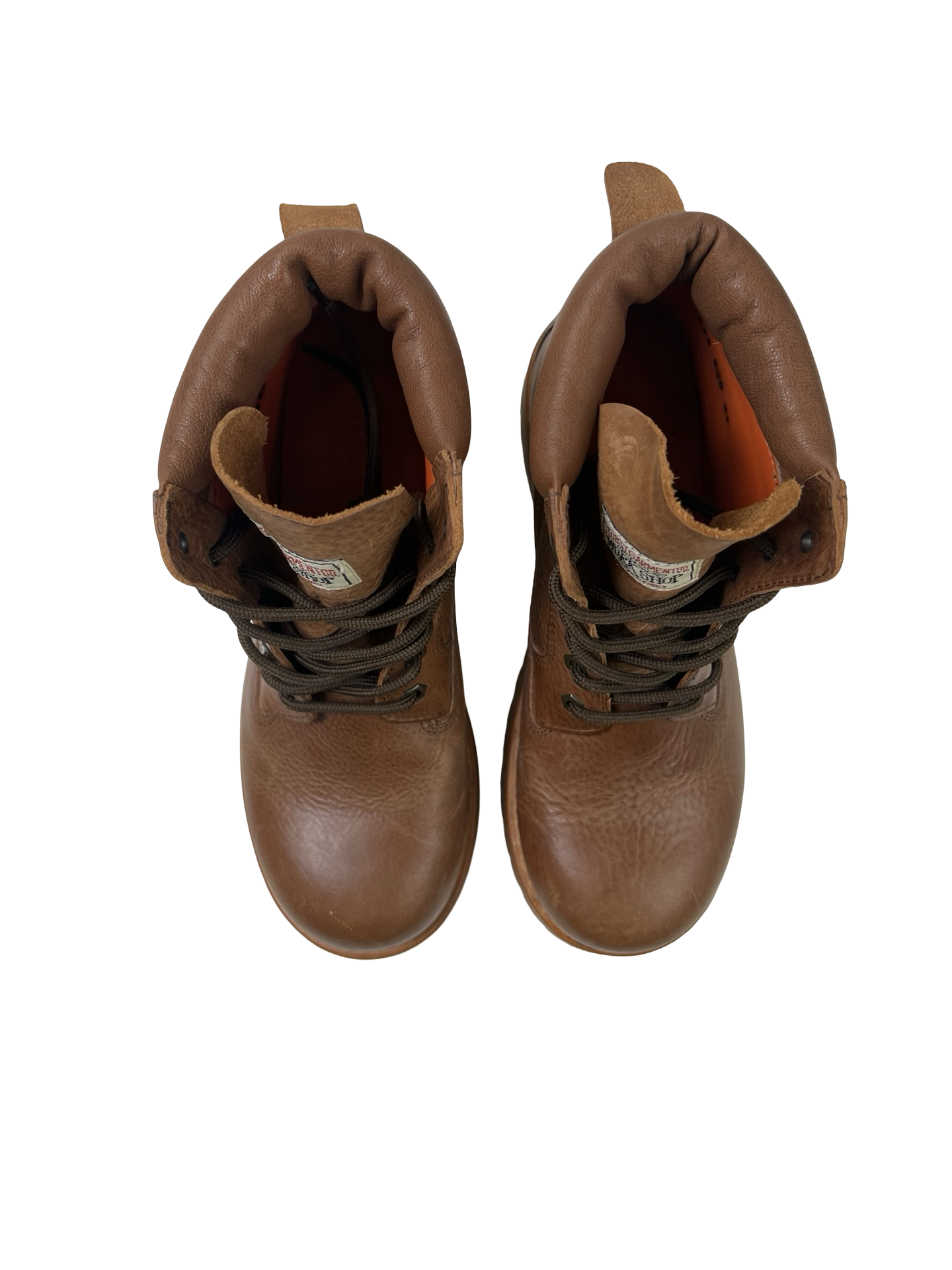 Stussy x Our Legacy Work Boots Oak Brown Leather (Used)