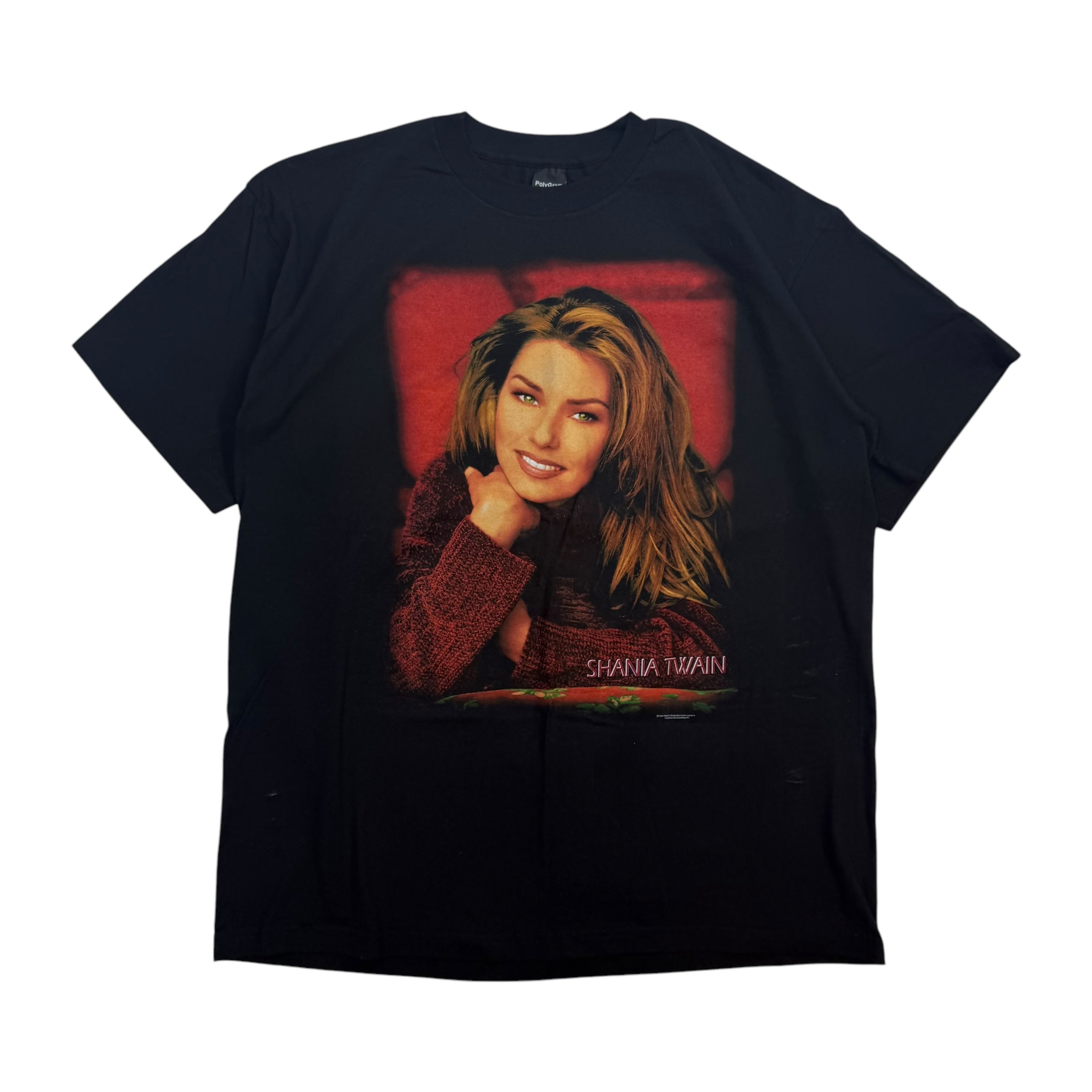 1998 Shania Twain Polygram Tee Black