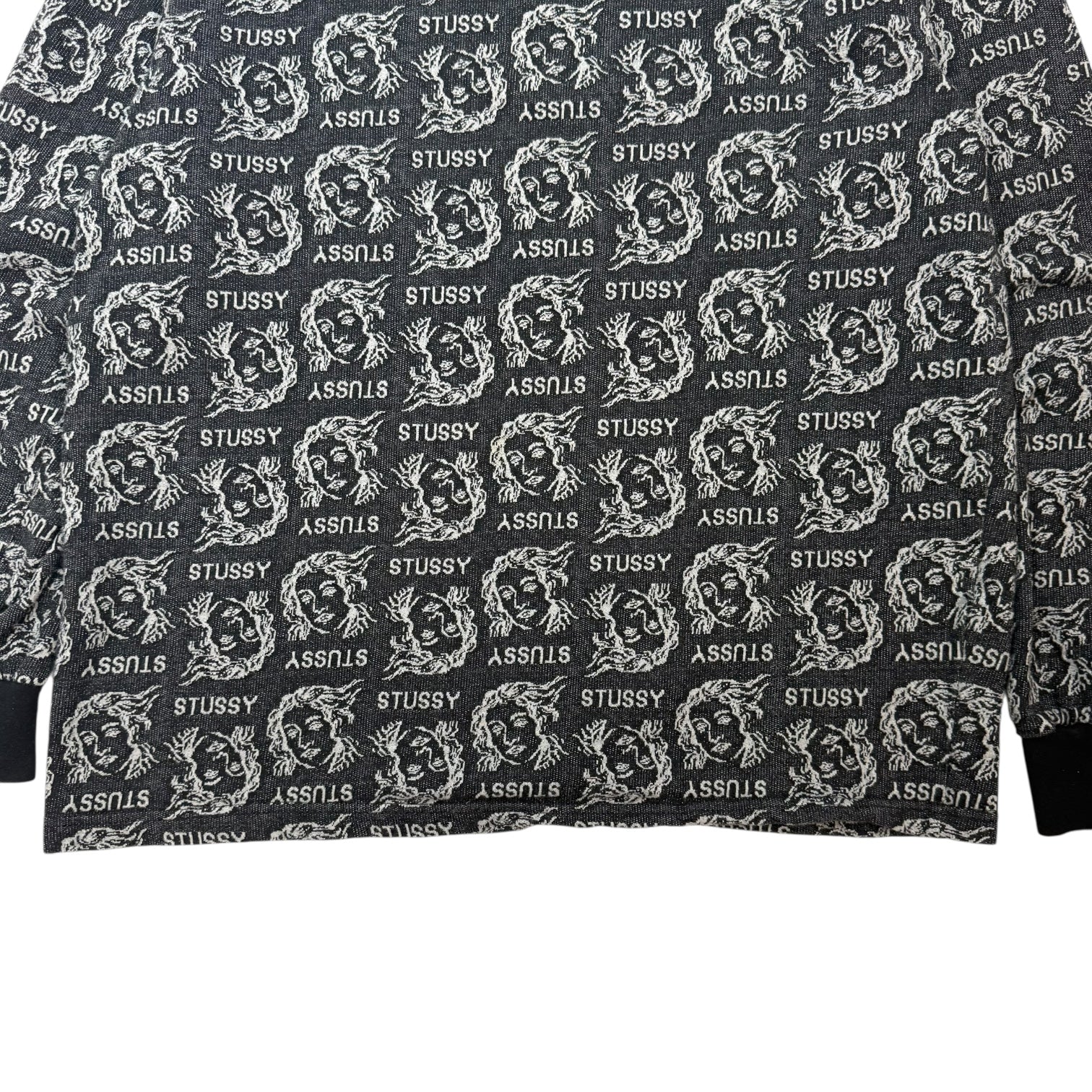 Stussy Venus Rosa Sweater Grey/Black