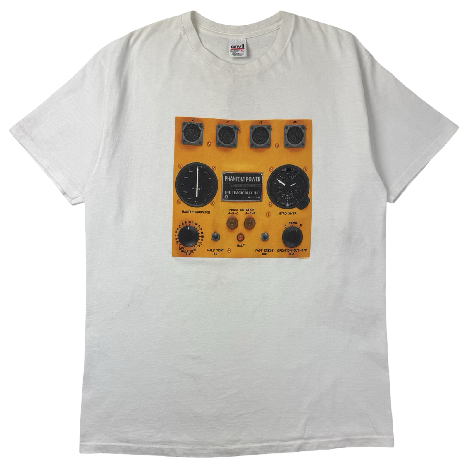 1998 The Tragically Hip Phantom Power T-Shirt