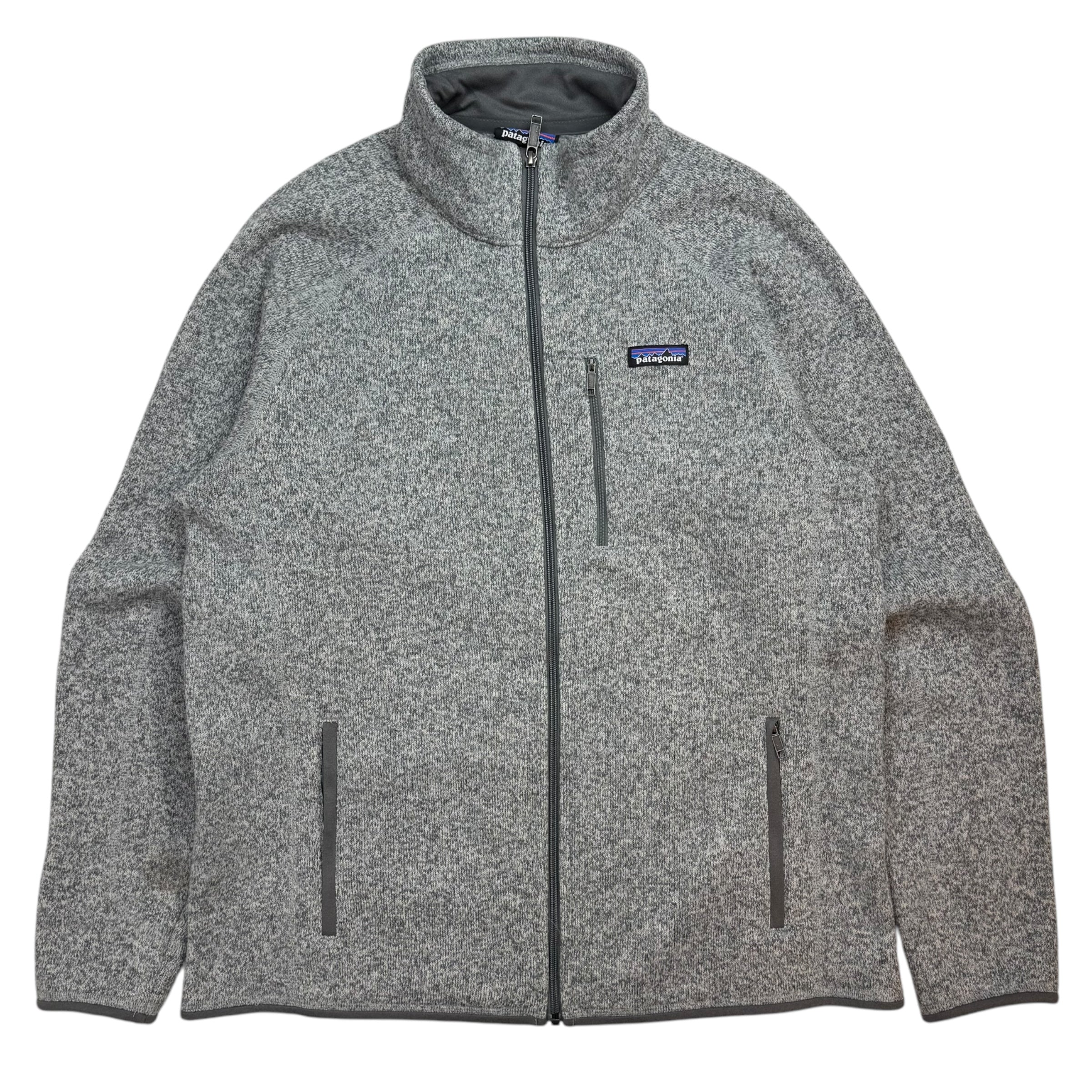 Vintage Patagonia Fleece Zip Up Jacket Grey