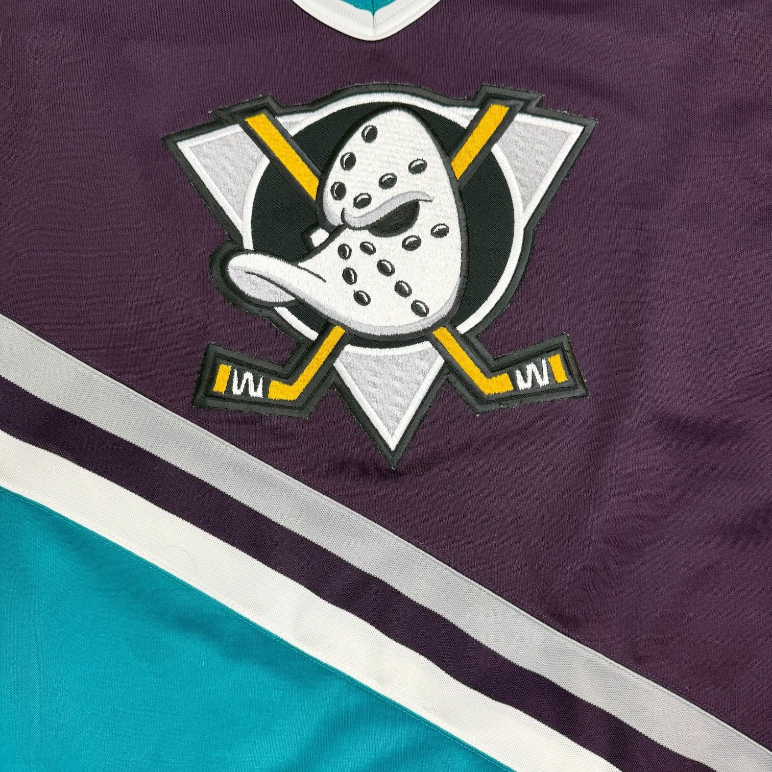 Vintage CCM Anaheim Mighty Duck Jersey Purple