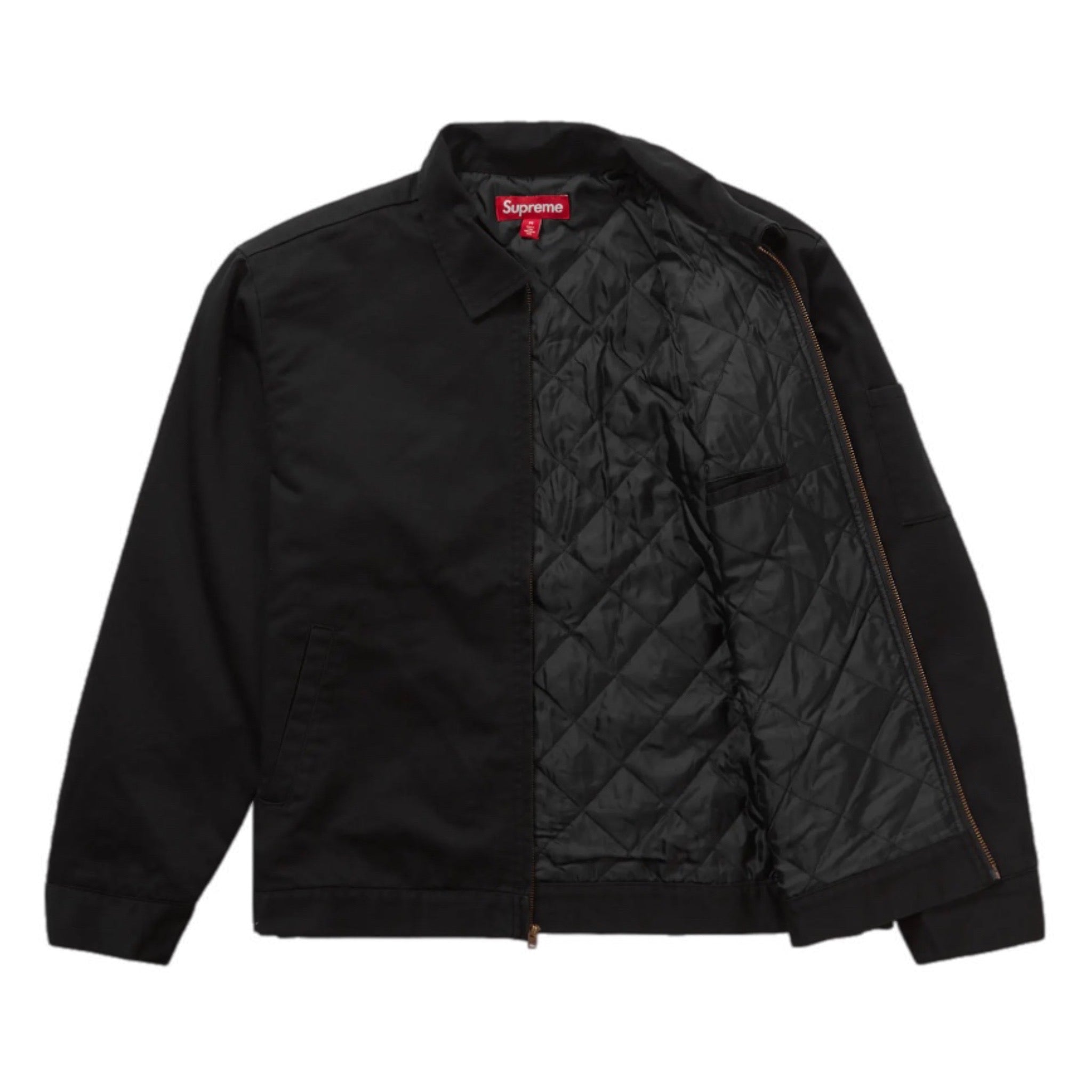 Supreme H.R Giger FW23 Embroidered Work Jacket Black