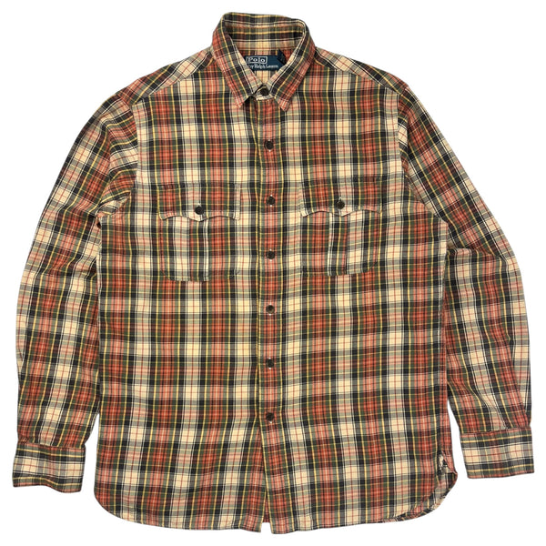 Polo Ralph Lauren Western Button Up Autumn Orange