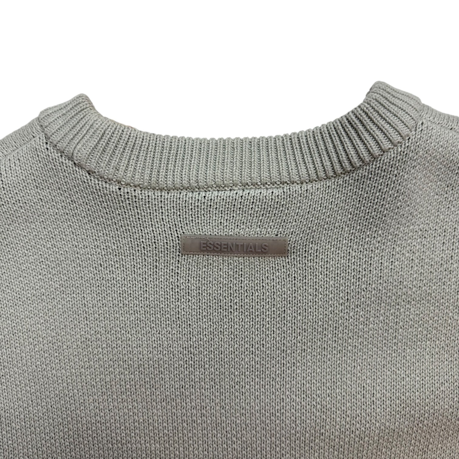 Fear Of God Essentials Knit Sweater Concrete