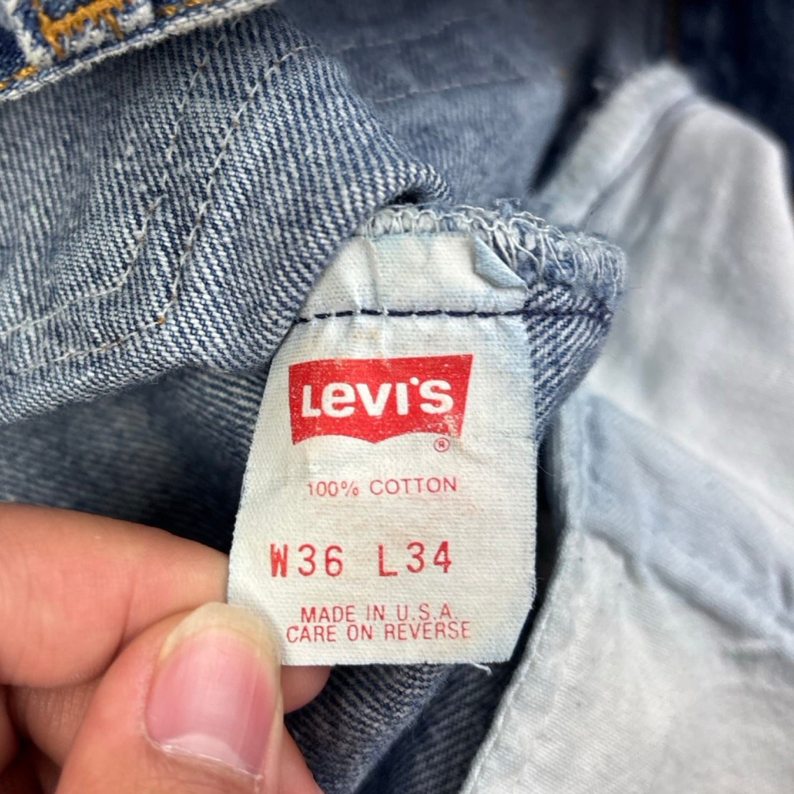Vintage Levi’s 501 Dark Wash Jean