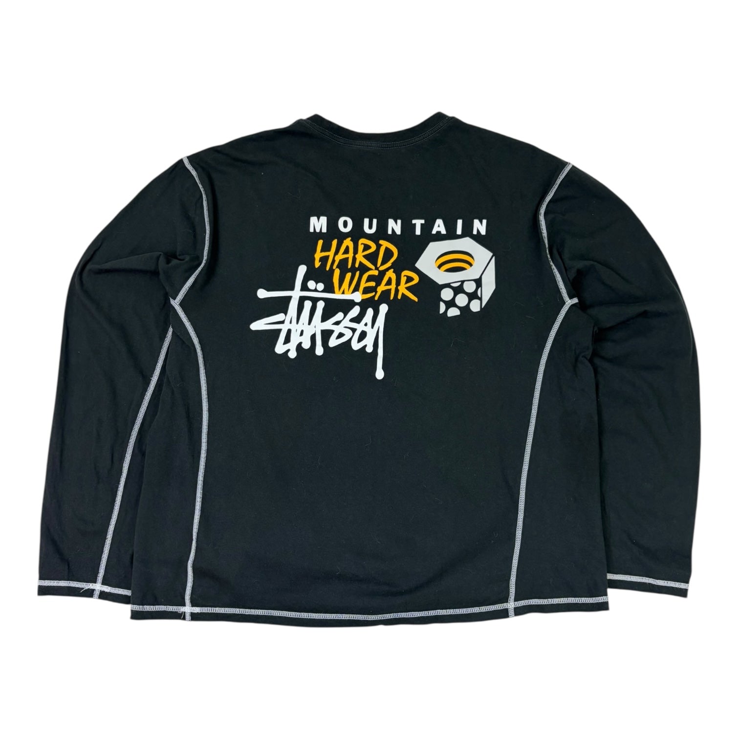 Stussy x Mountain Hardwear Long Sleeve T-Shirt Steel Grey