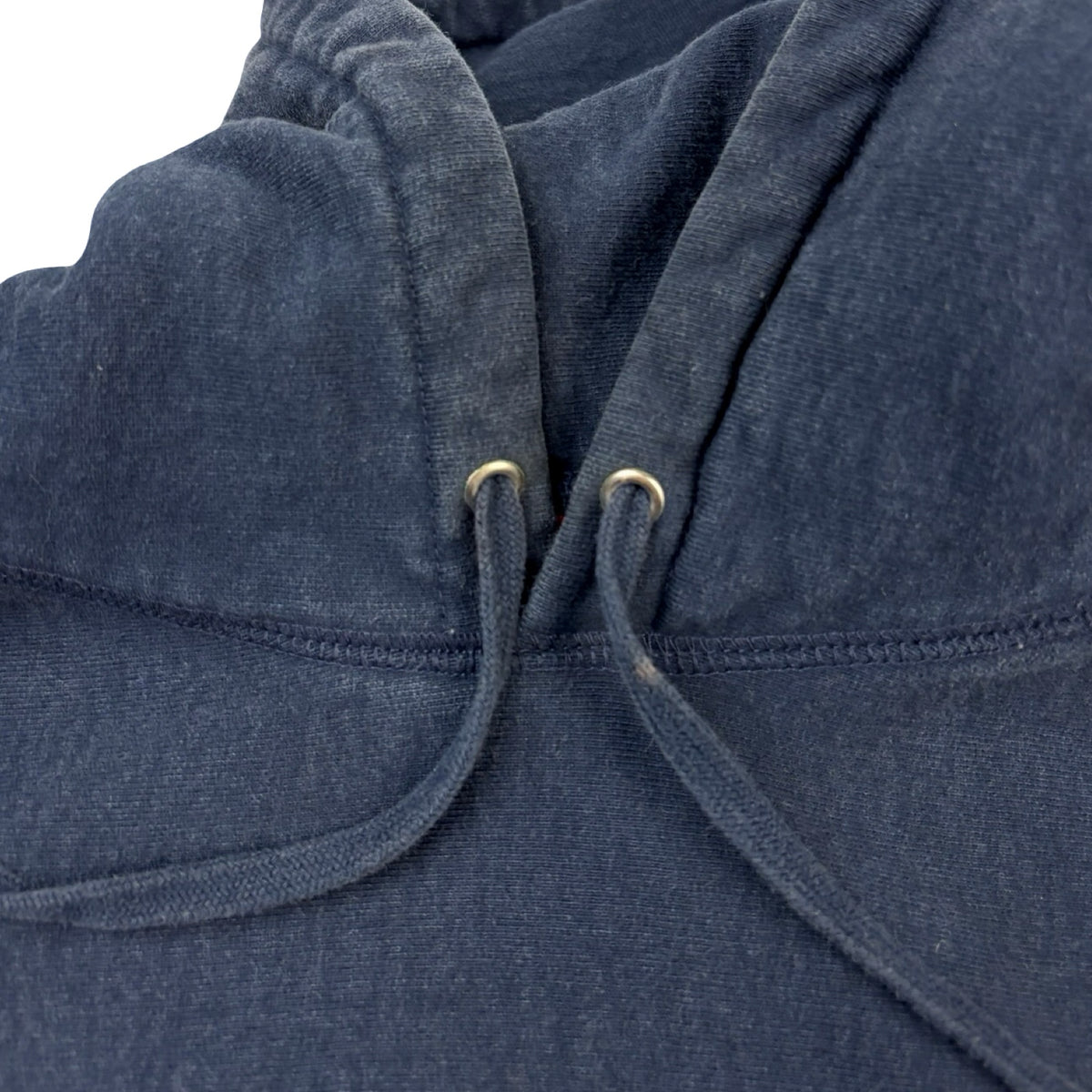 Supreme Compact Logo Hoodie Navy