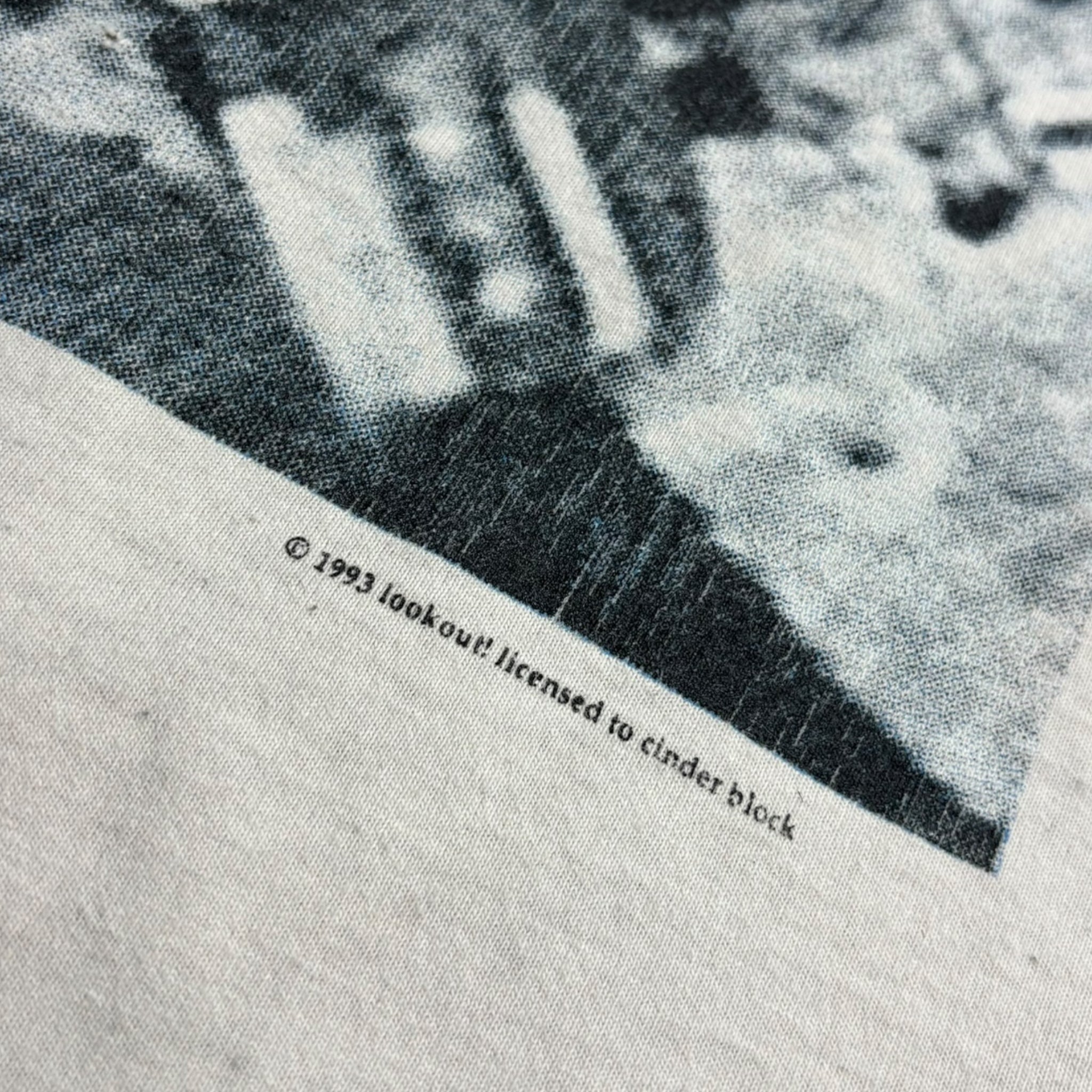 1993 Tilt Play Cell Lookout Records T-Shirt