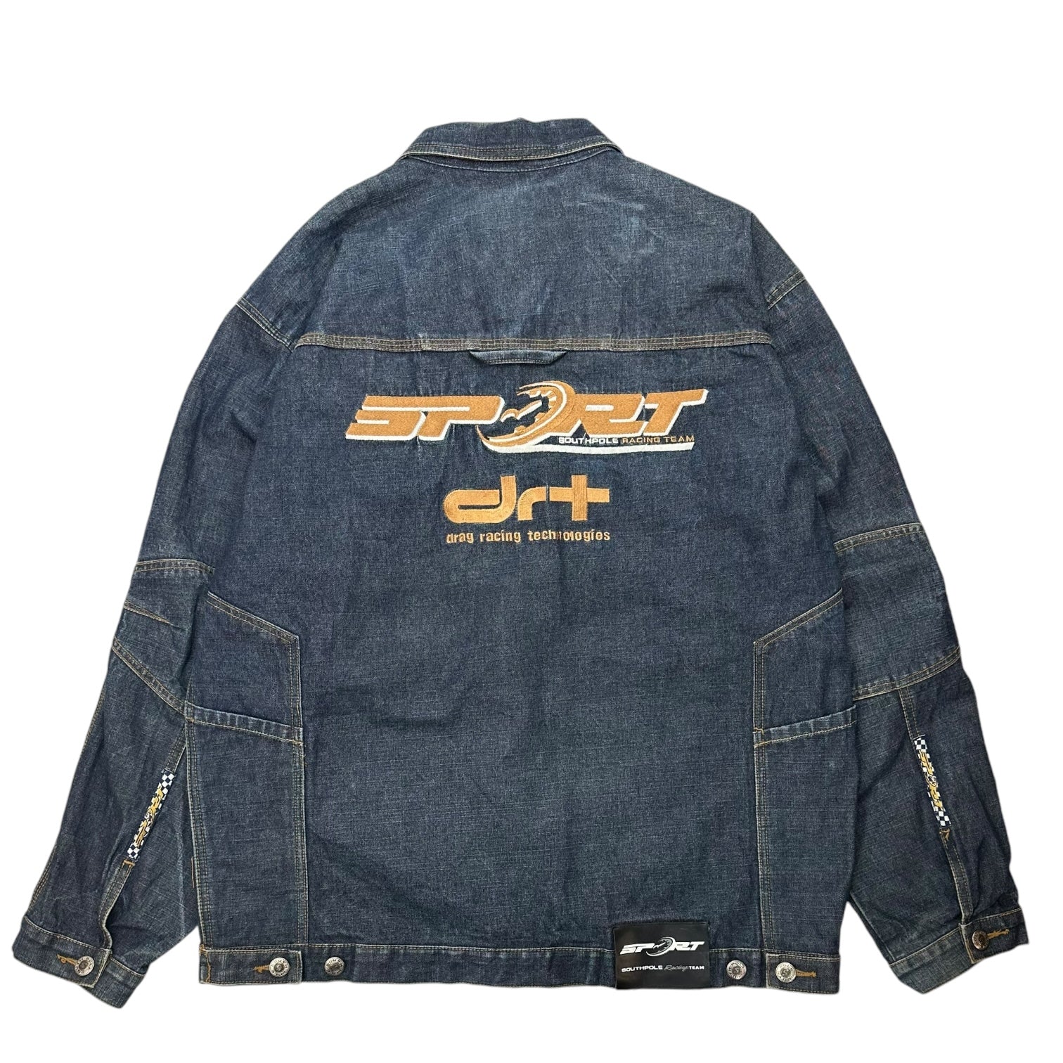 Vintage Southpole Racing Team Denim Jacket