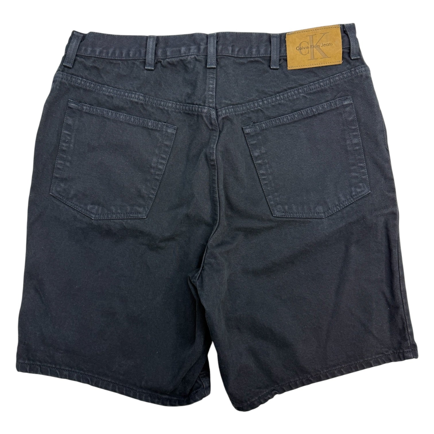 Vintage Calvin Klein Denim Shorts Black