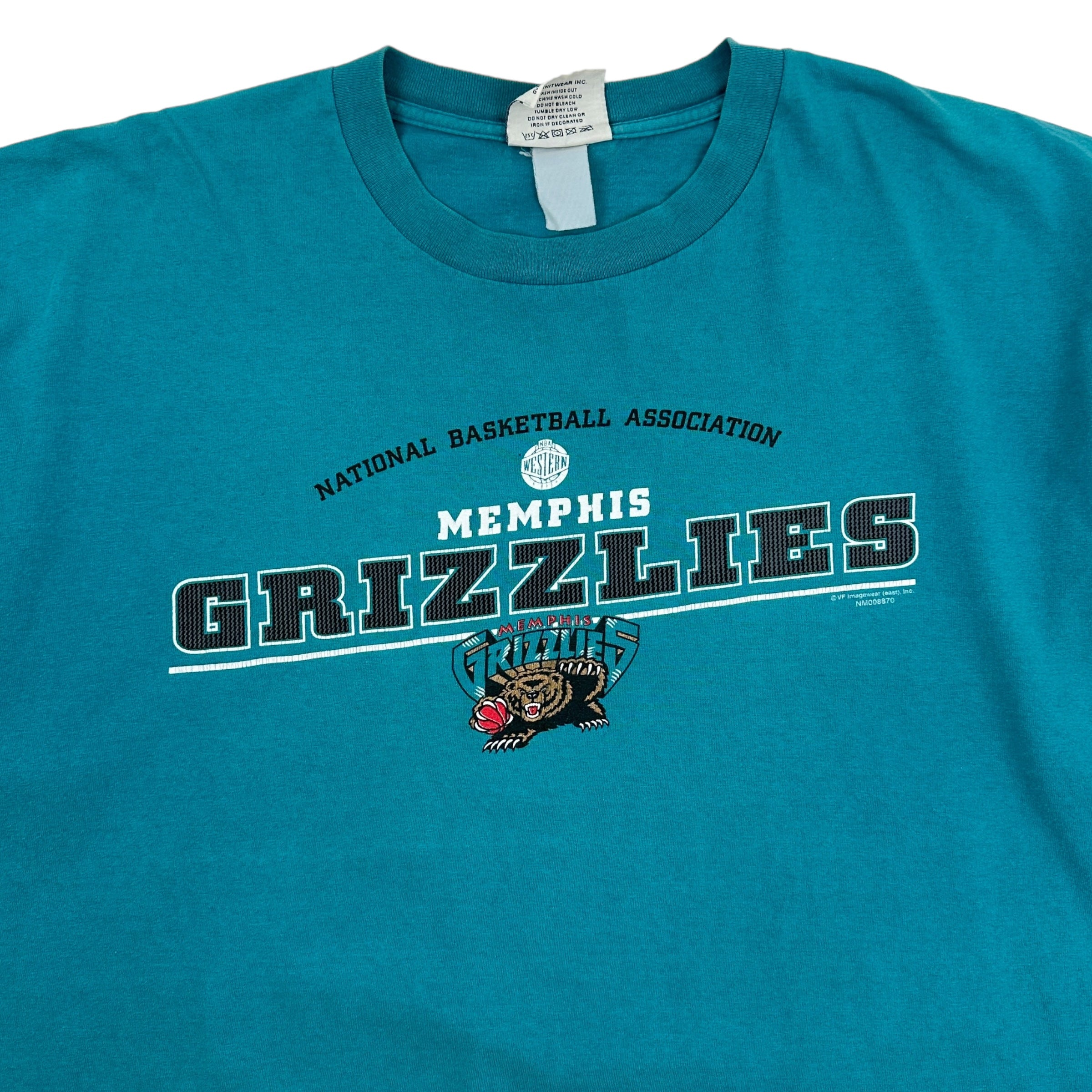 Vintage Memphis Grizzles NBA Tee Teal