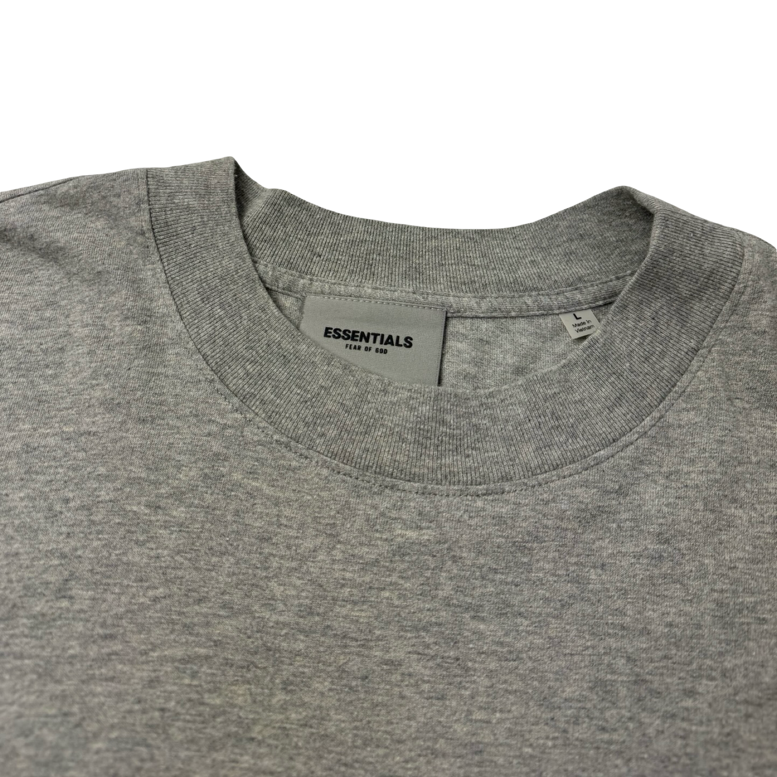 Fear of God Essentials Mock Long-sleeve Heather Grey