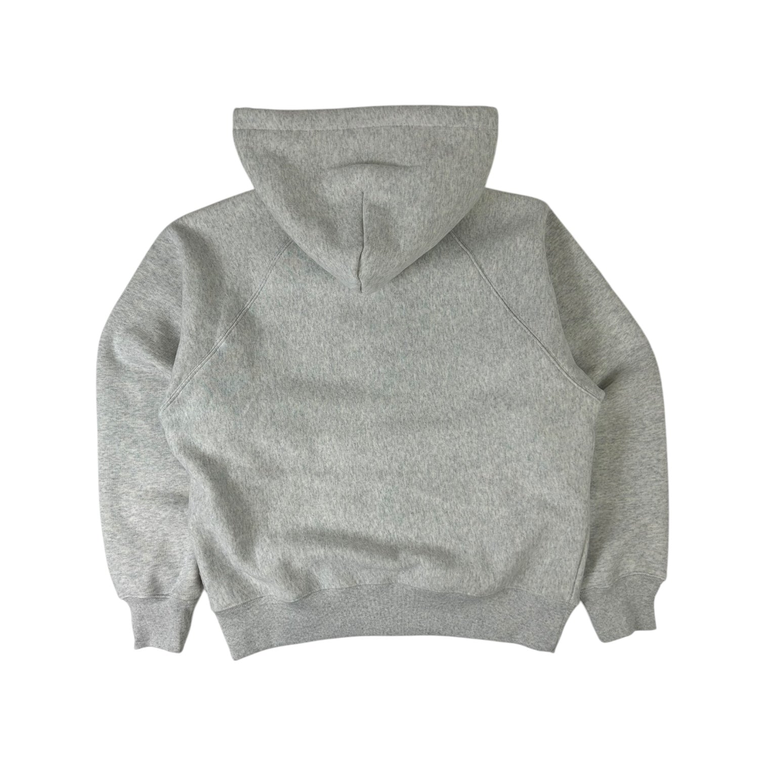 Stussy Raglan Zip Up Hoodie Ash Heather