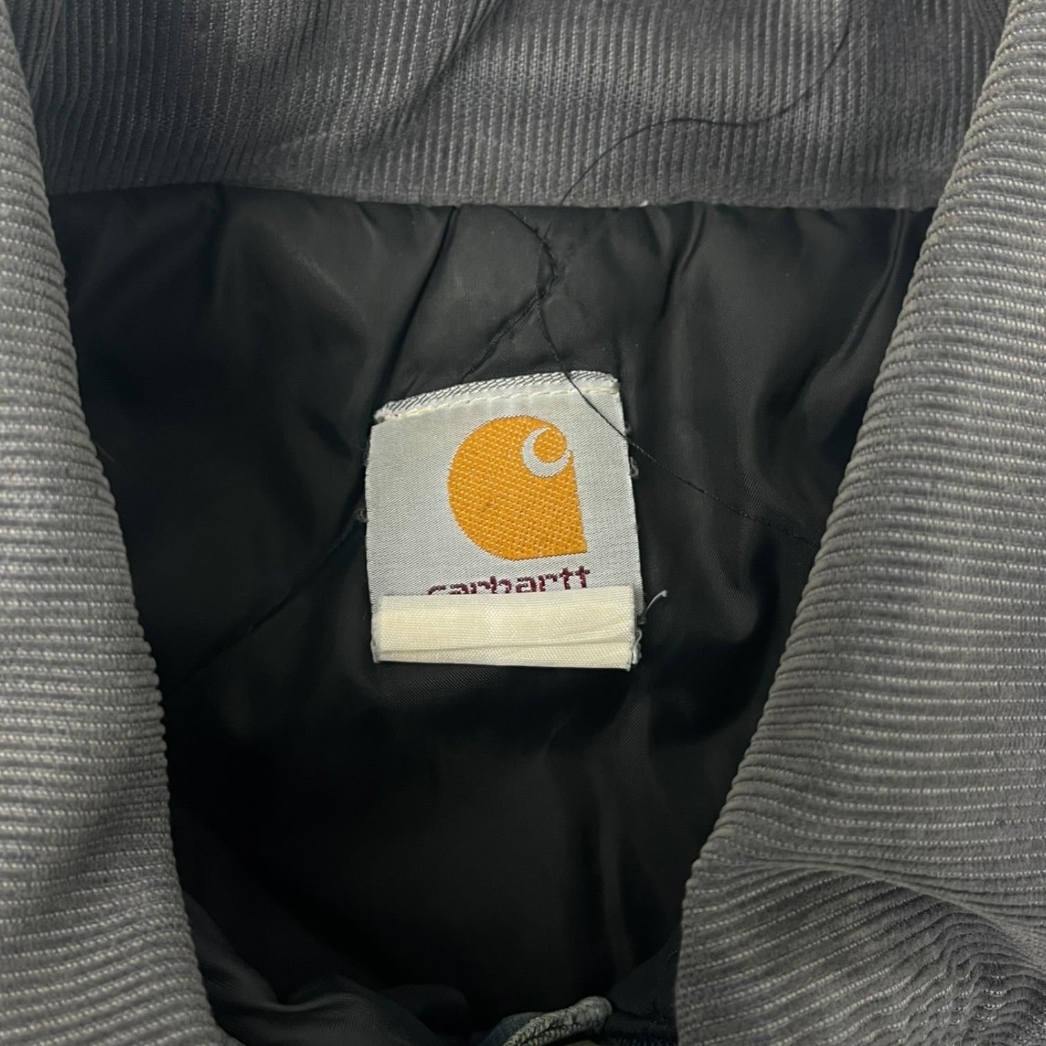 Carhartt Quilted Nylon-Lined Firm Duck Arctic Traditional Coat Faded Blue