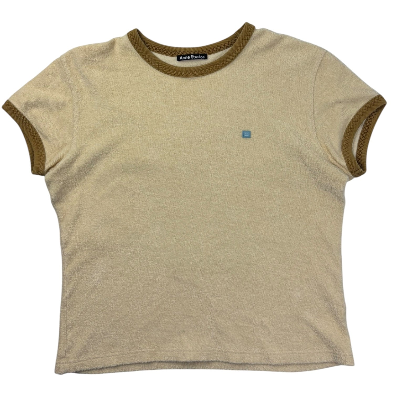 Acne Studios Crewneck Terry Cloth Ringer T-Shirt