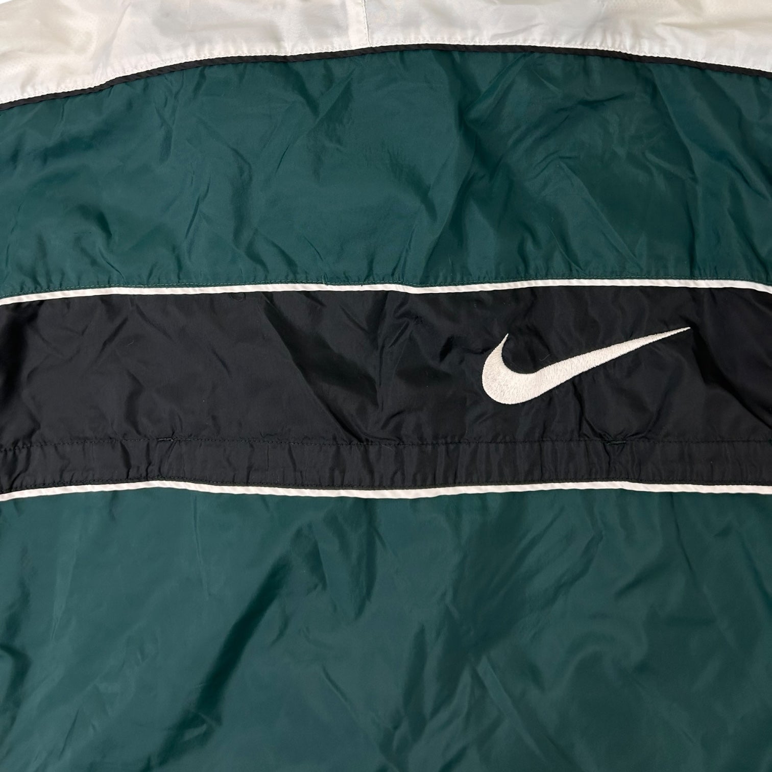 Vintage Nike Track Jacket Green/Black