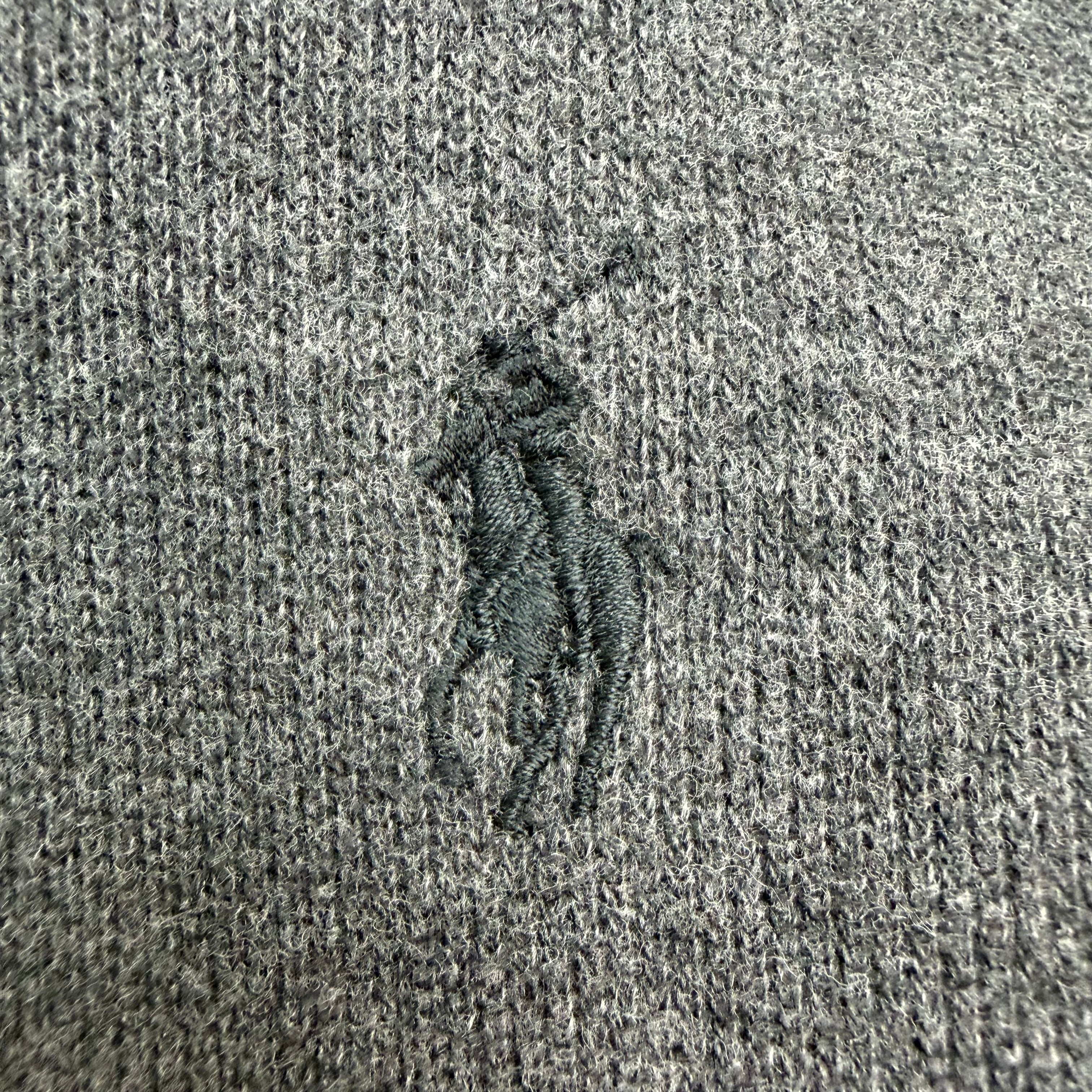 Vintage Polo Ralph Lauren Elbow Patch Hoodie Grey