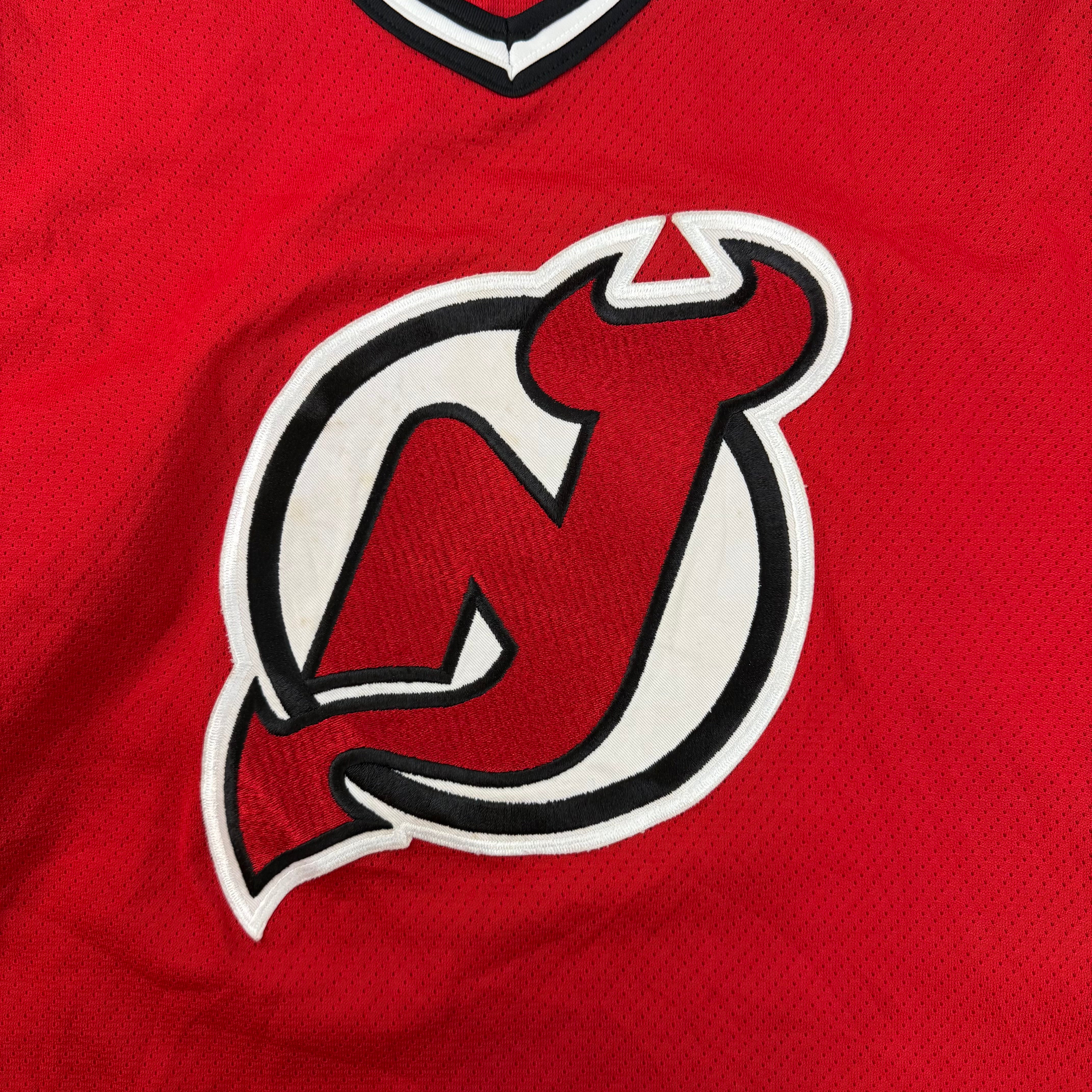 Vintage New Jersey Devils Hockey Jersey Red