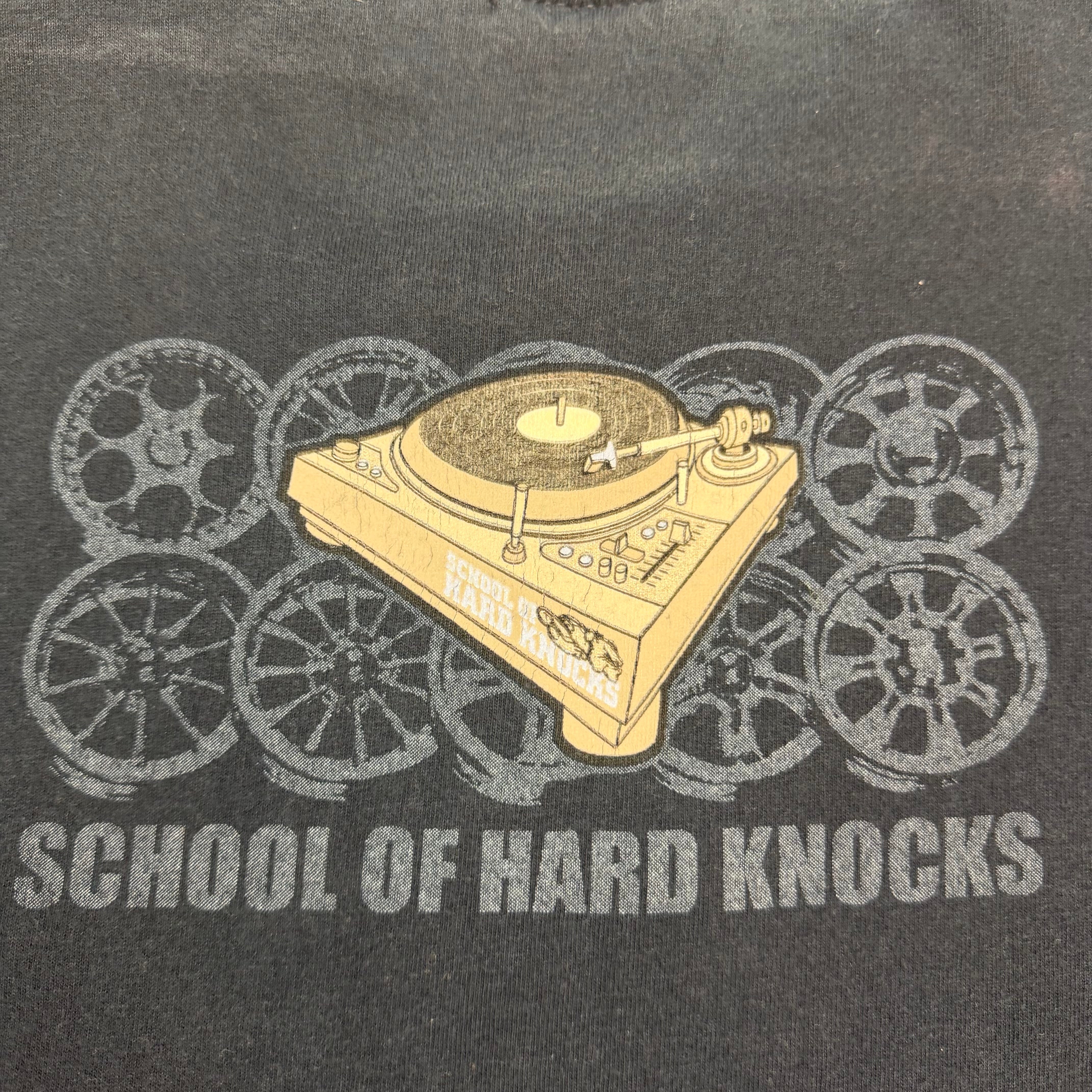 Vintage School Of Hard Knocks Tee Navy