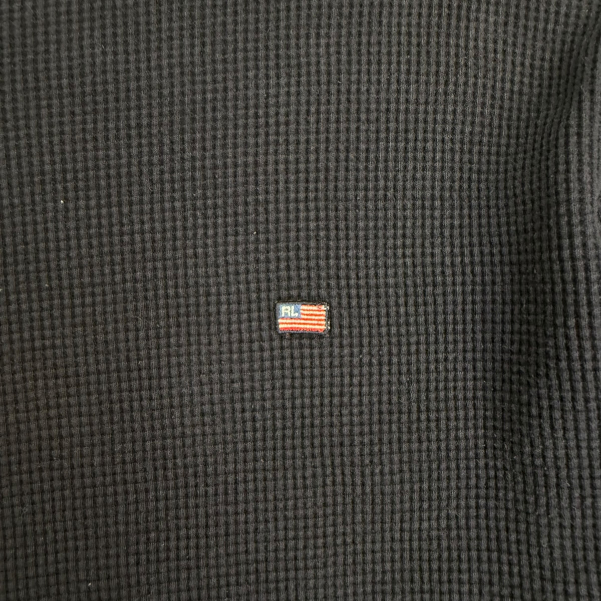 Vintage Polo Jeans Co Ralph Lauren Thermal L/S Tee Navy