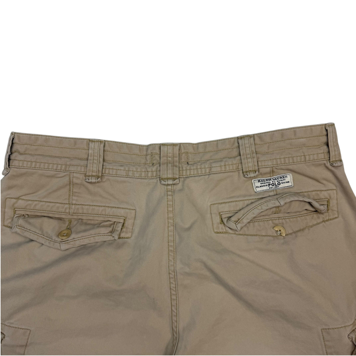Vintage Polo Ralph Lauren Cargo Shorts Khaki