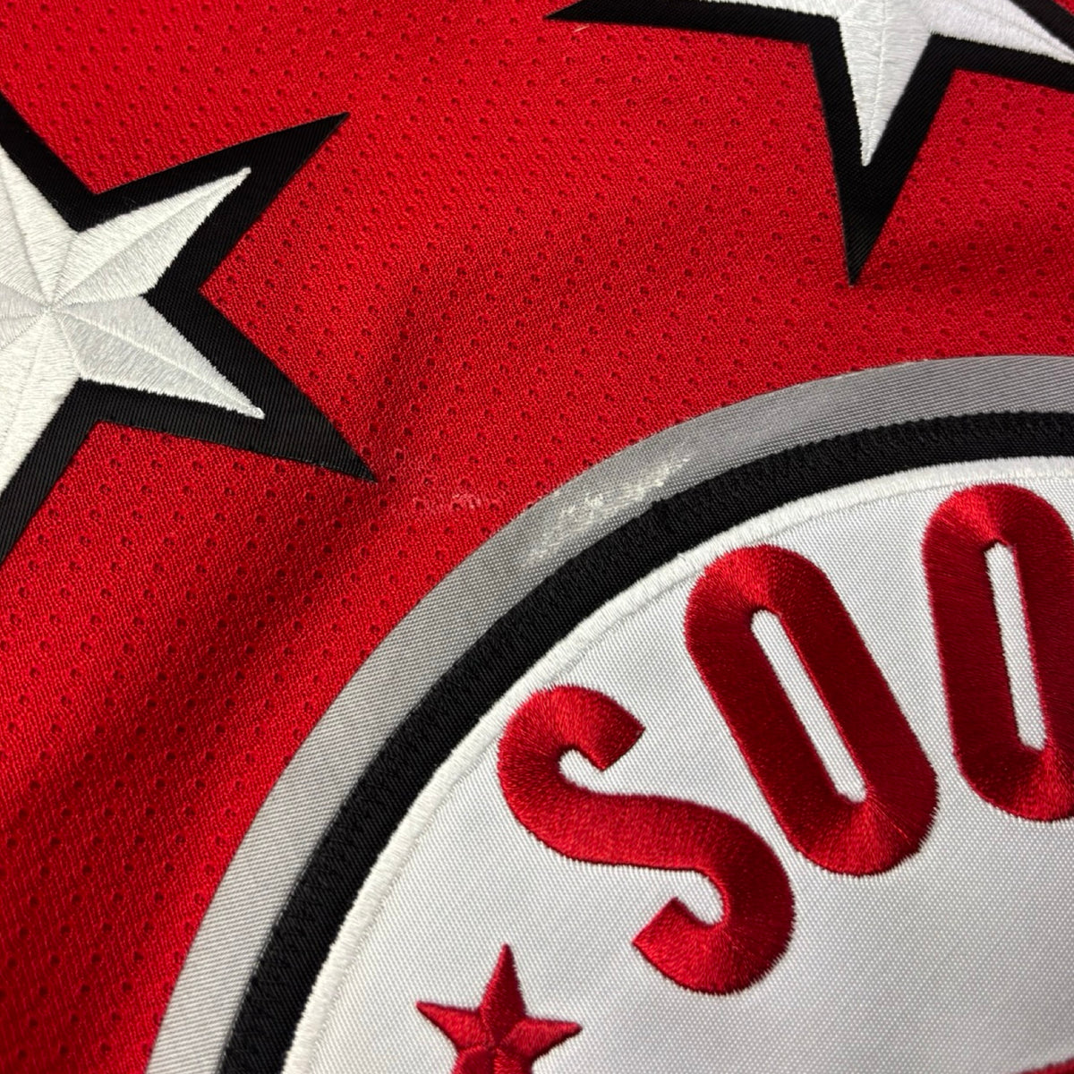 Vintage Reebok Sault Ste. Marie Greyhounds Ontario OHL Alternate Jersey Red/Black