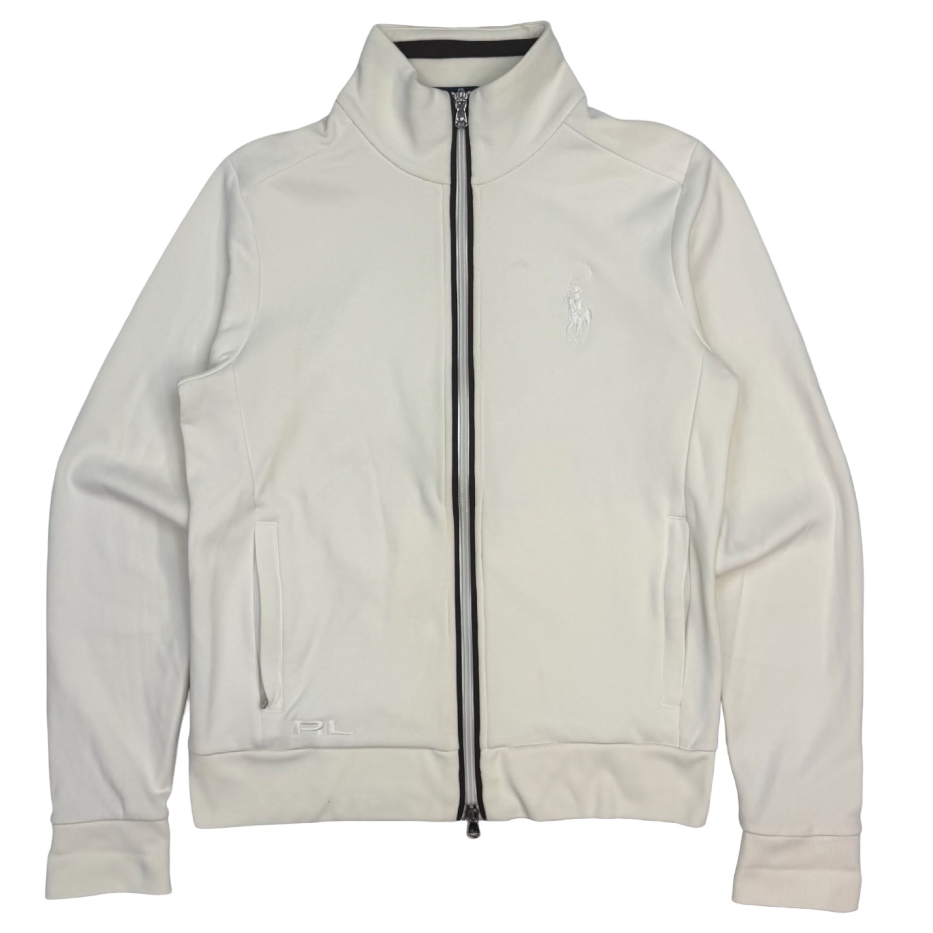 Vintage Polo Ralph Lauren Golf Track Jacket White