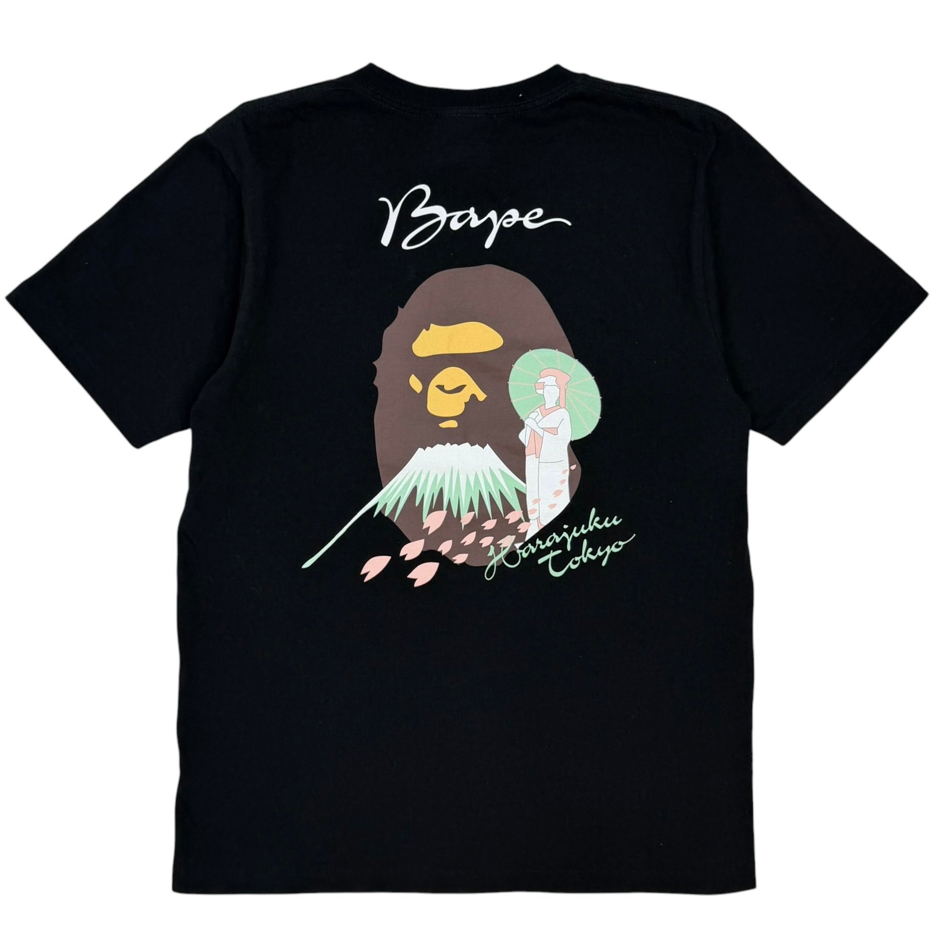 Bape Japan Harajuku Tokyo Tee Black