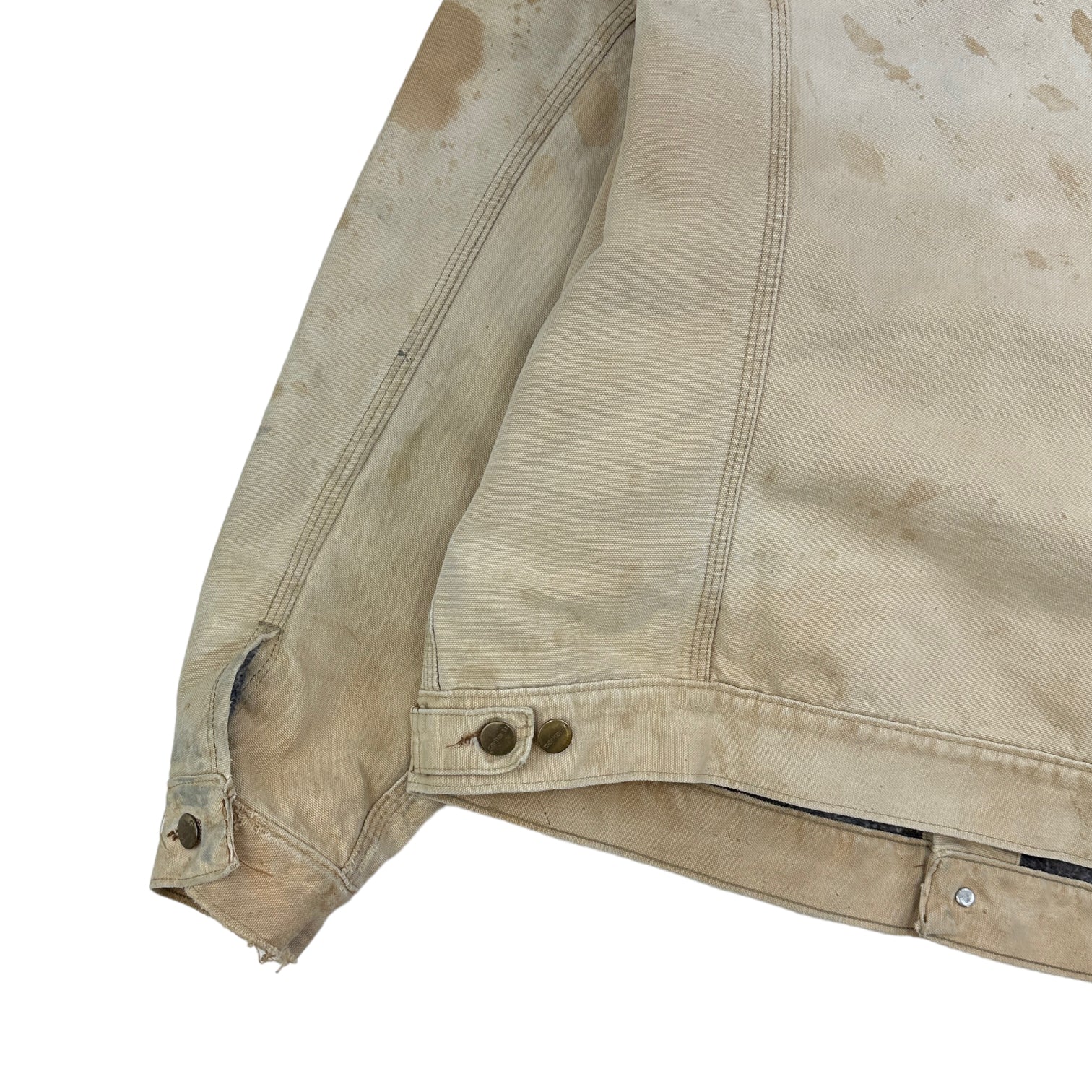 Vintage Carhartt Trucker Jacket Tan