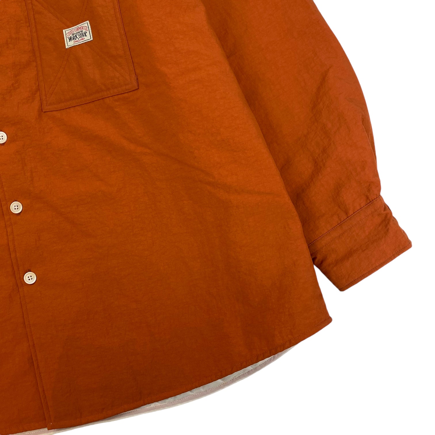 Stüssy x Our Legacy Workshop Fatigue Shirt Orange