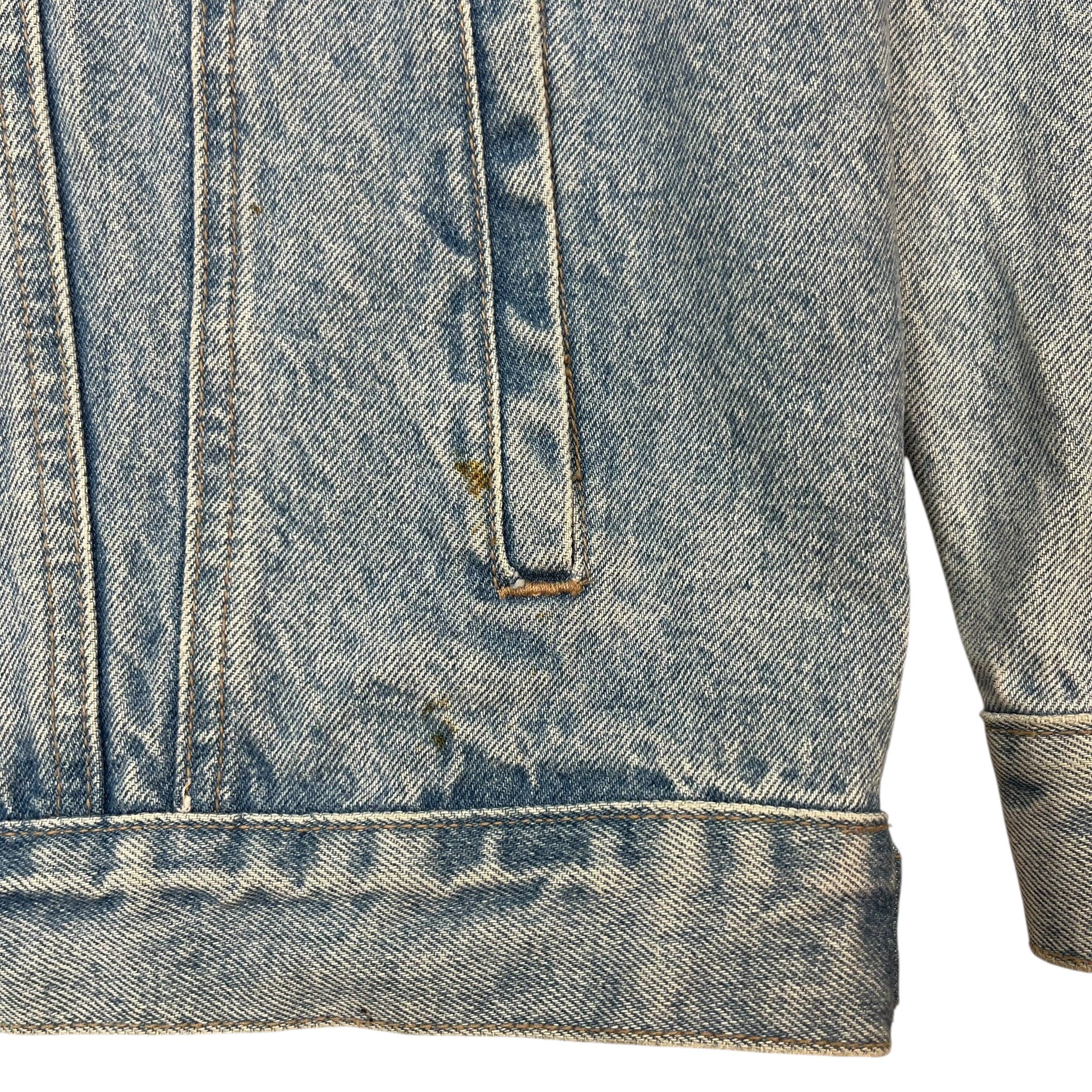 Vintage Warner Bros Studio Denim Jacket Light Wash