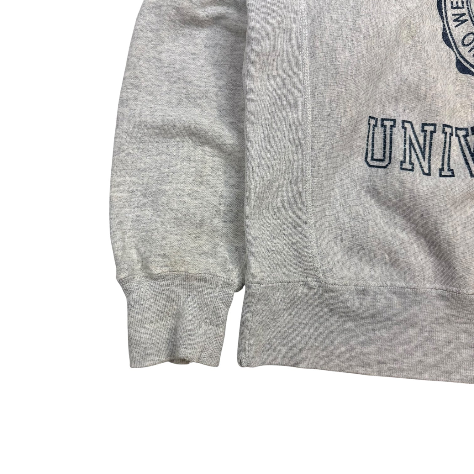 Vintage Ohio Wesleyan University Crewneck Grey