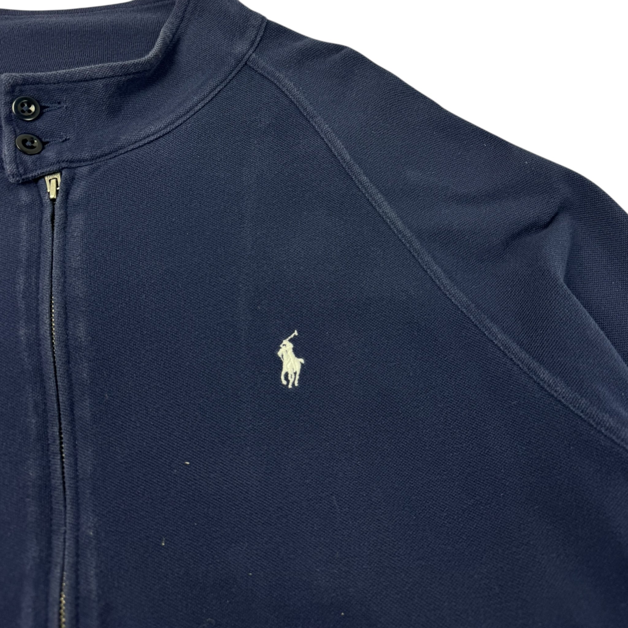 Vintage Polo Ralph Lauren Pocketed Sweater Navy