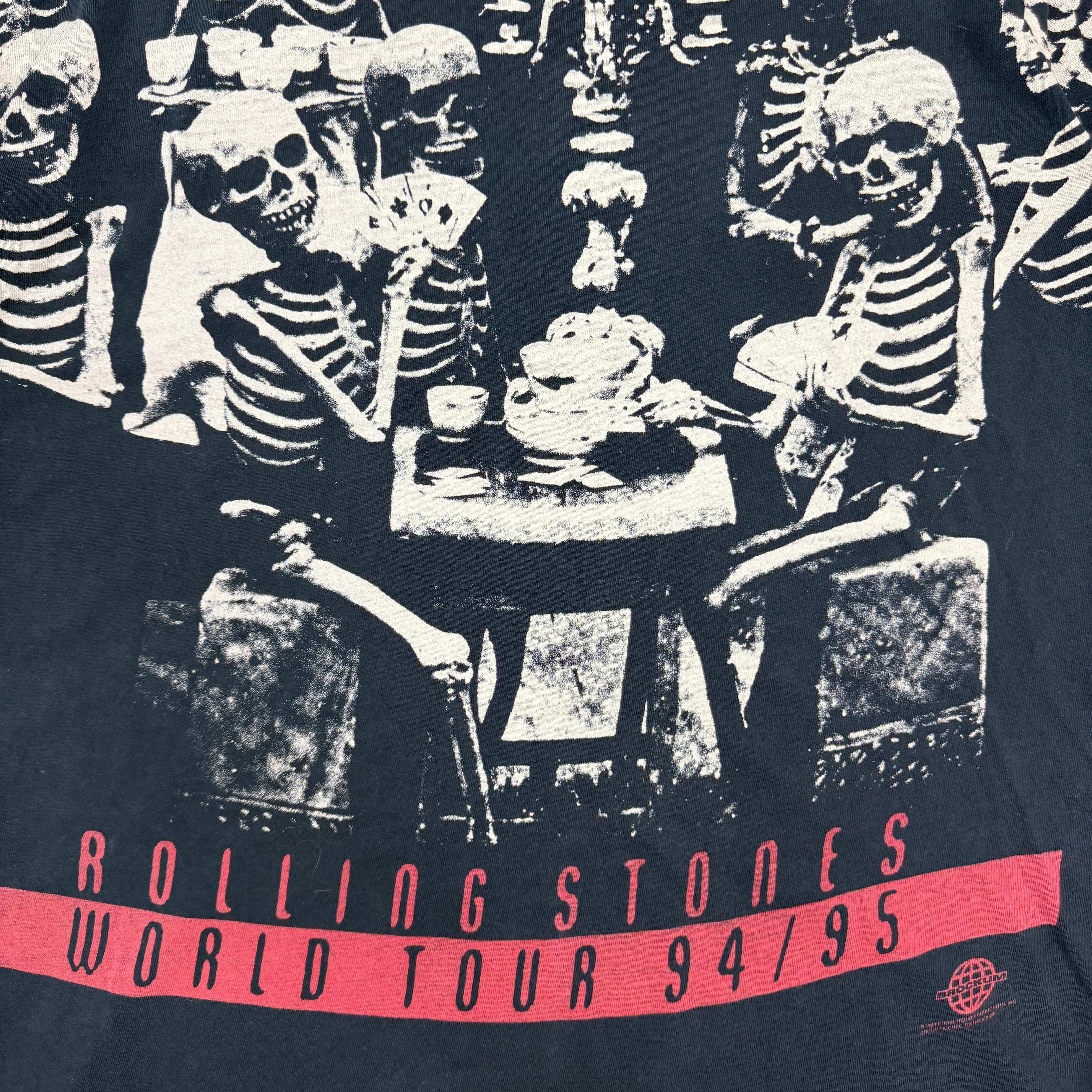 1994 Rolling Stones Voodoo Lounge Tee Black