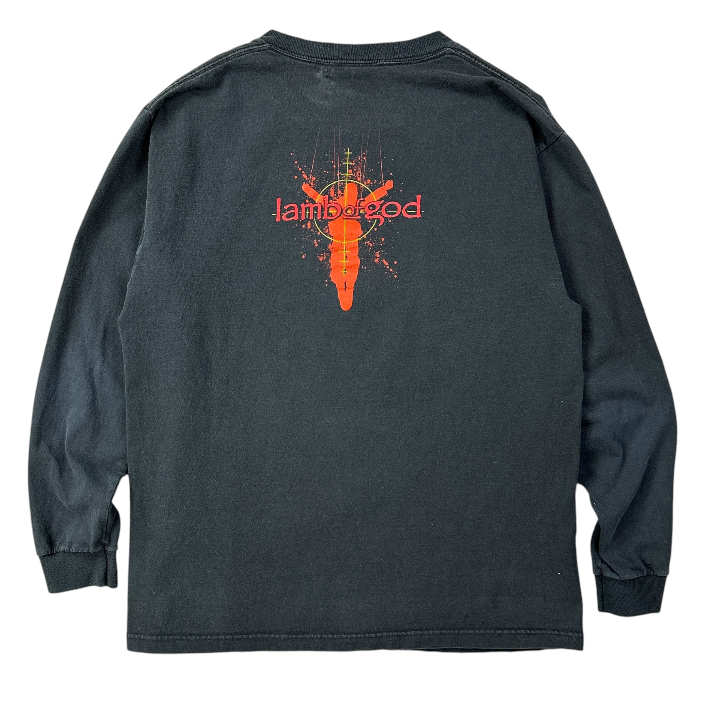 Vintage Lamb Of God L/S Tee Black