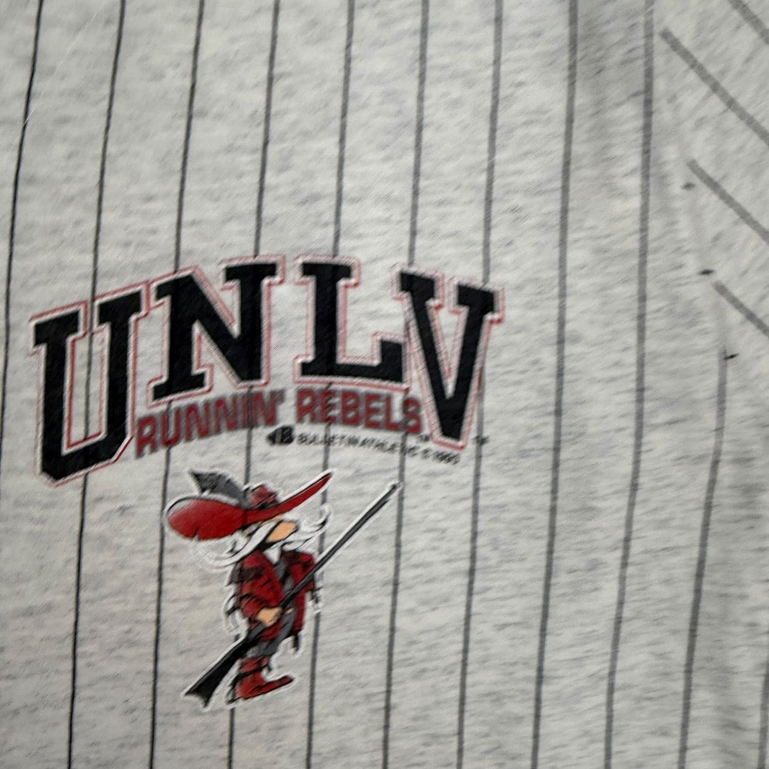 1993 UNLV Runnin Rebels Baseball Jersey Grey