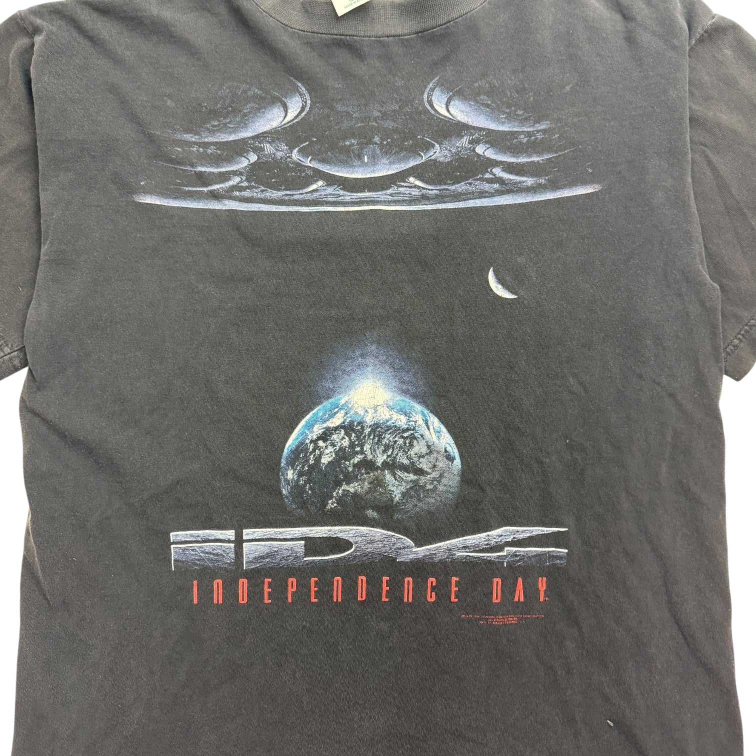 1996 Independence Day Tee Black