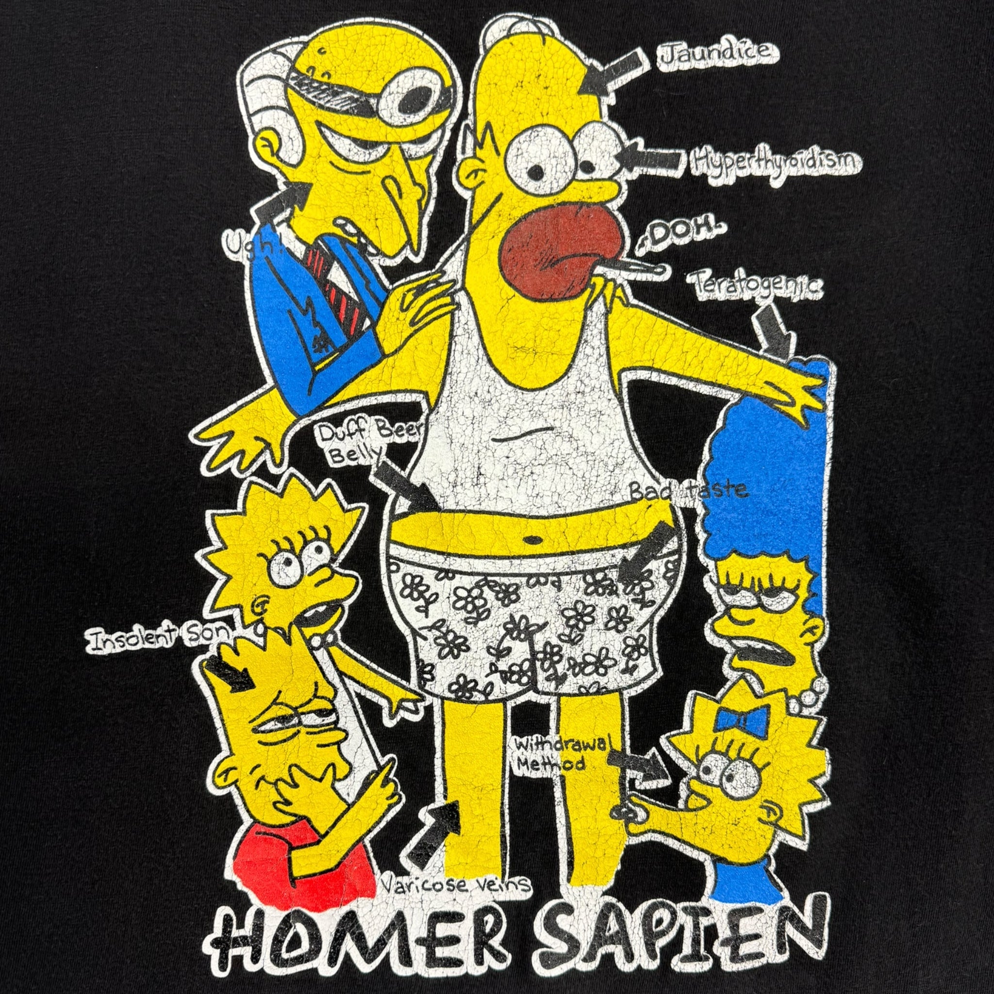 Vintage Simpsons Parody T-Shirt