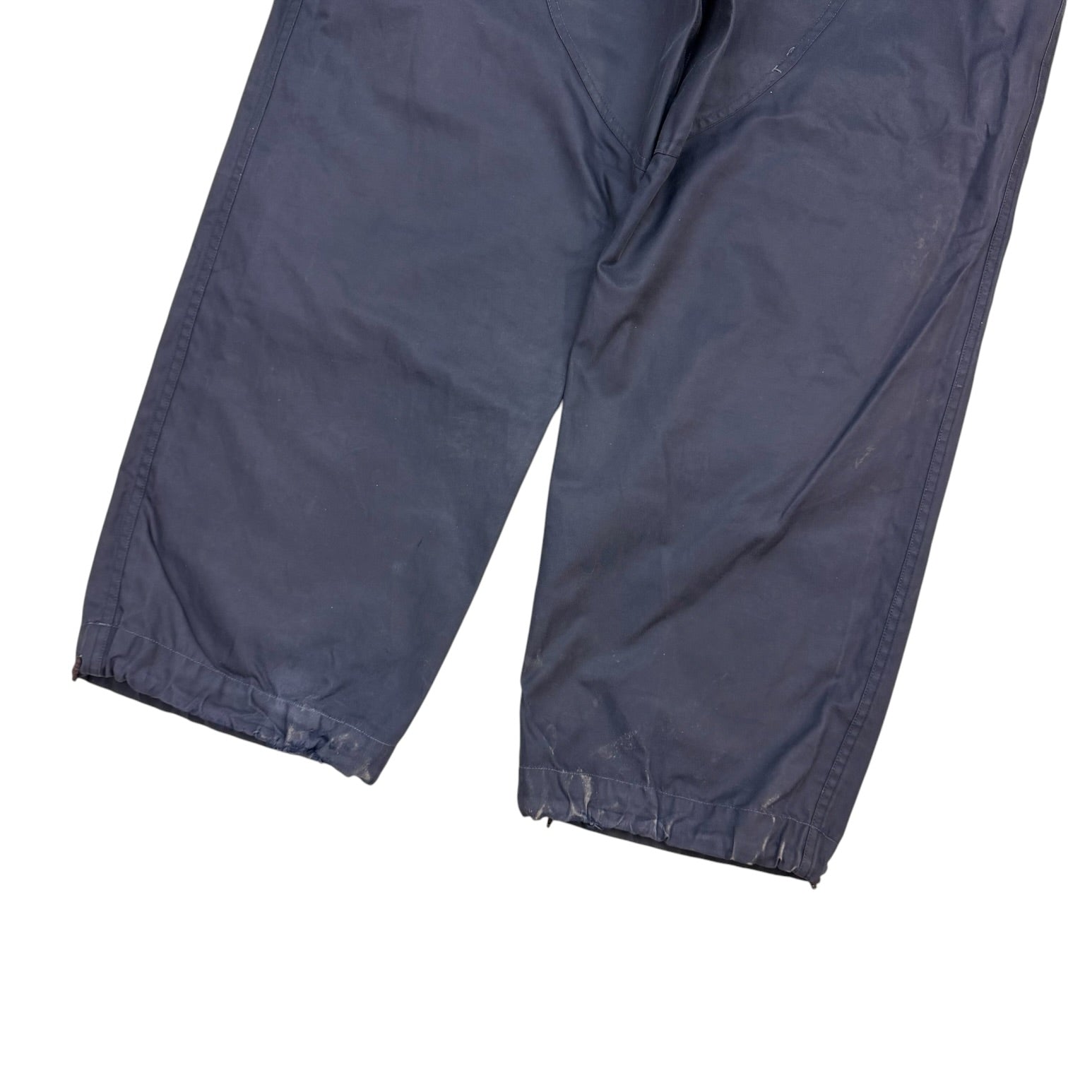 Vintage Military Nylon Cargo Pants Navy