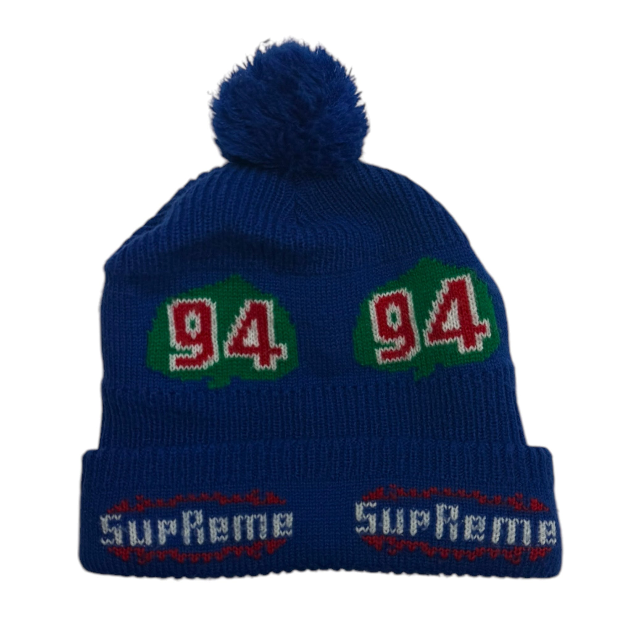 Supreme Leaf Beanie Blue