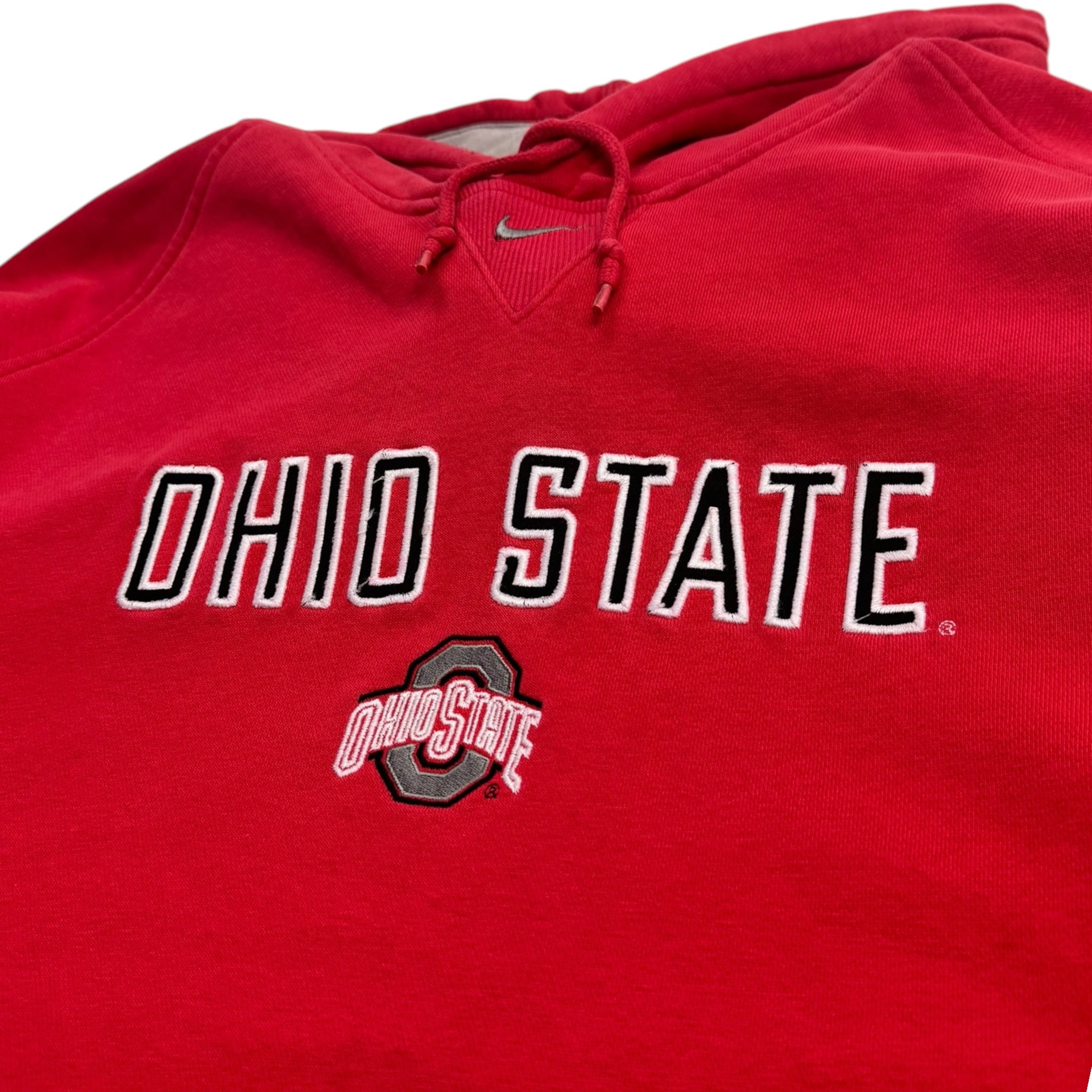 Vintage Nike Ohio State Center Logo Pullover Hoodie