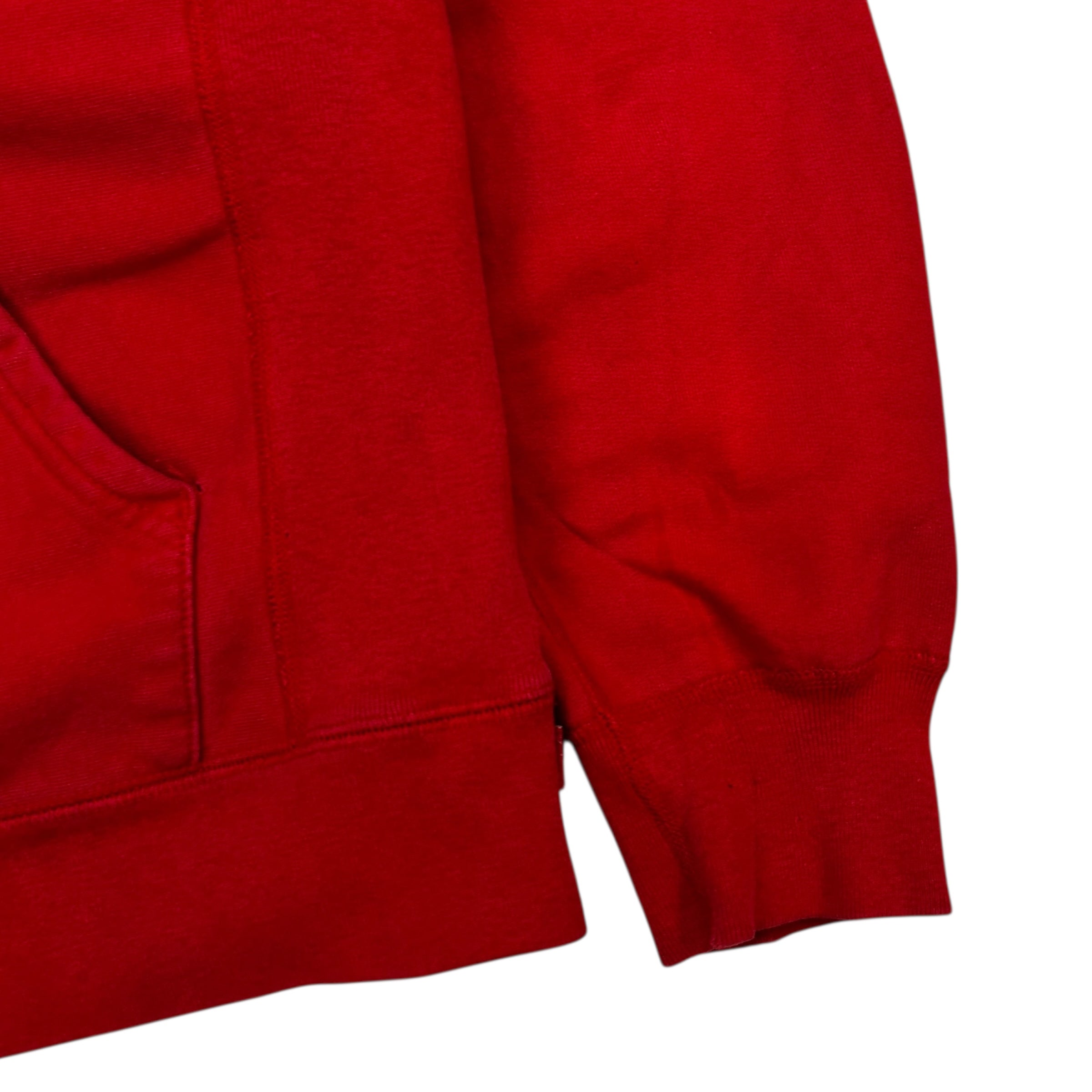 Supreme Metallic Arc Hoodie Red